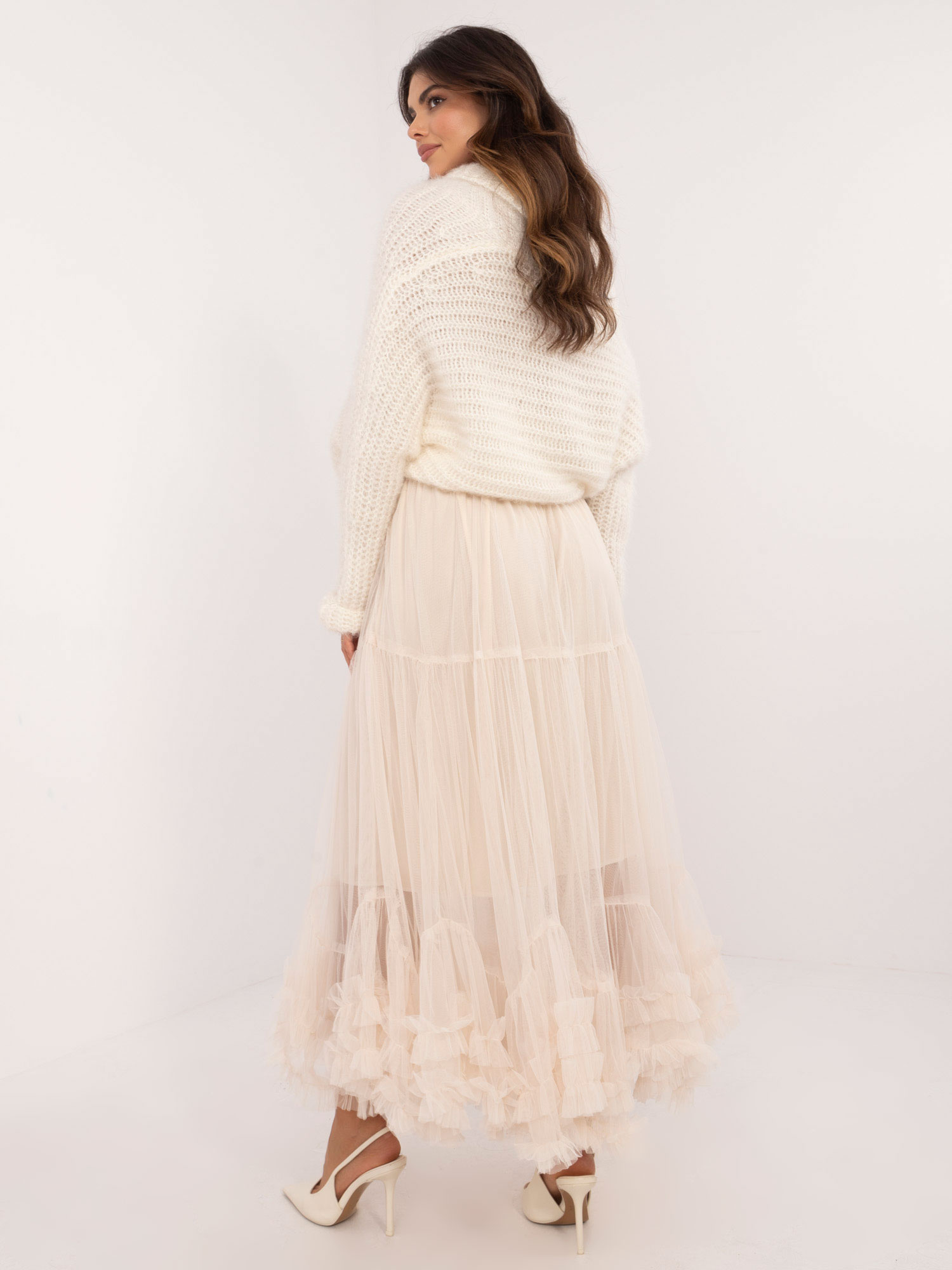 Spódnica Beżowy - obrazek 4