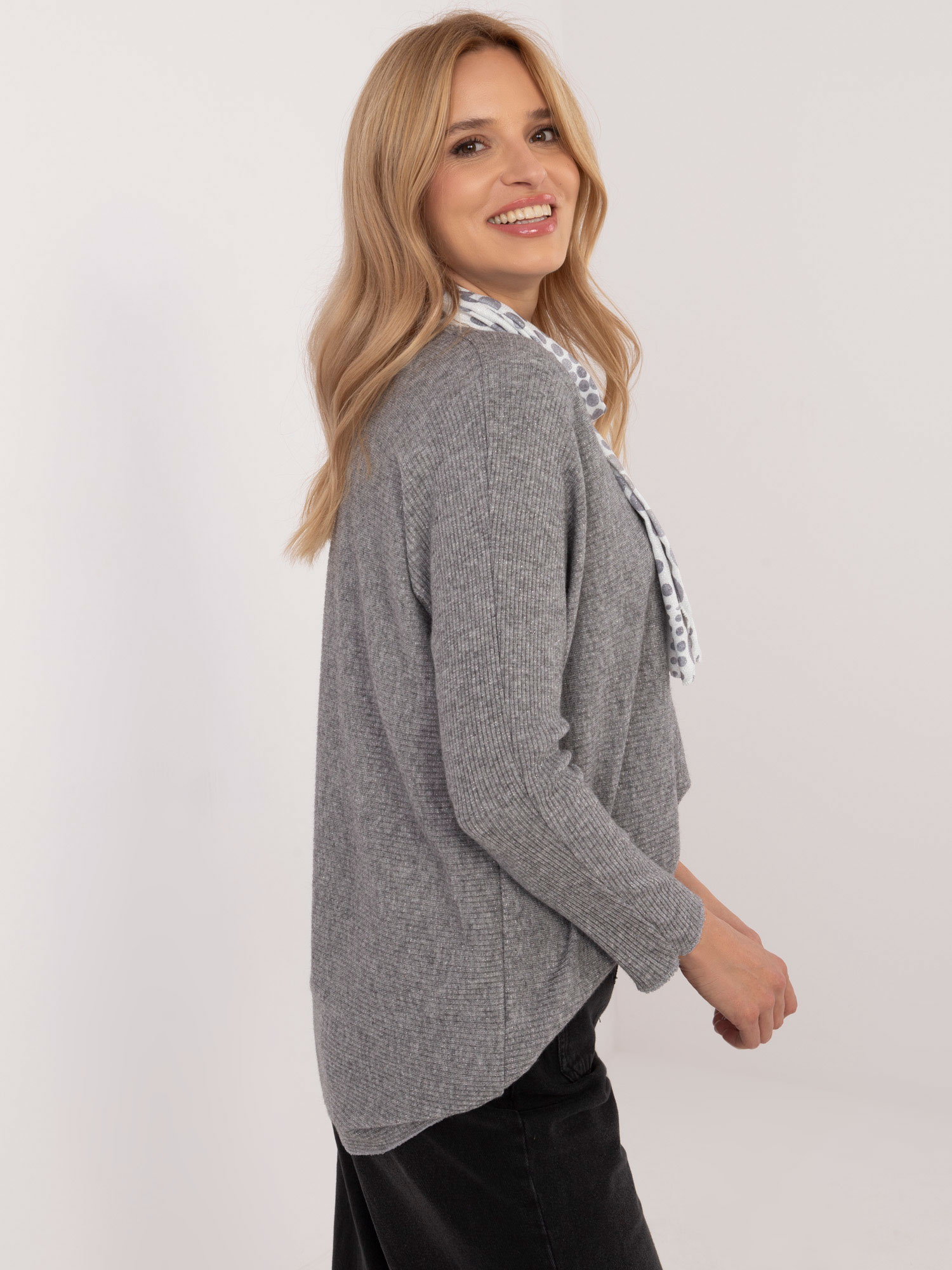 Bluzka Szary - obrazek 4