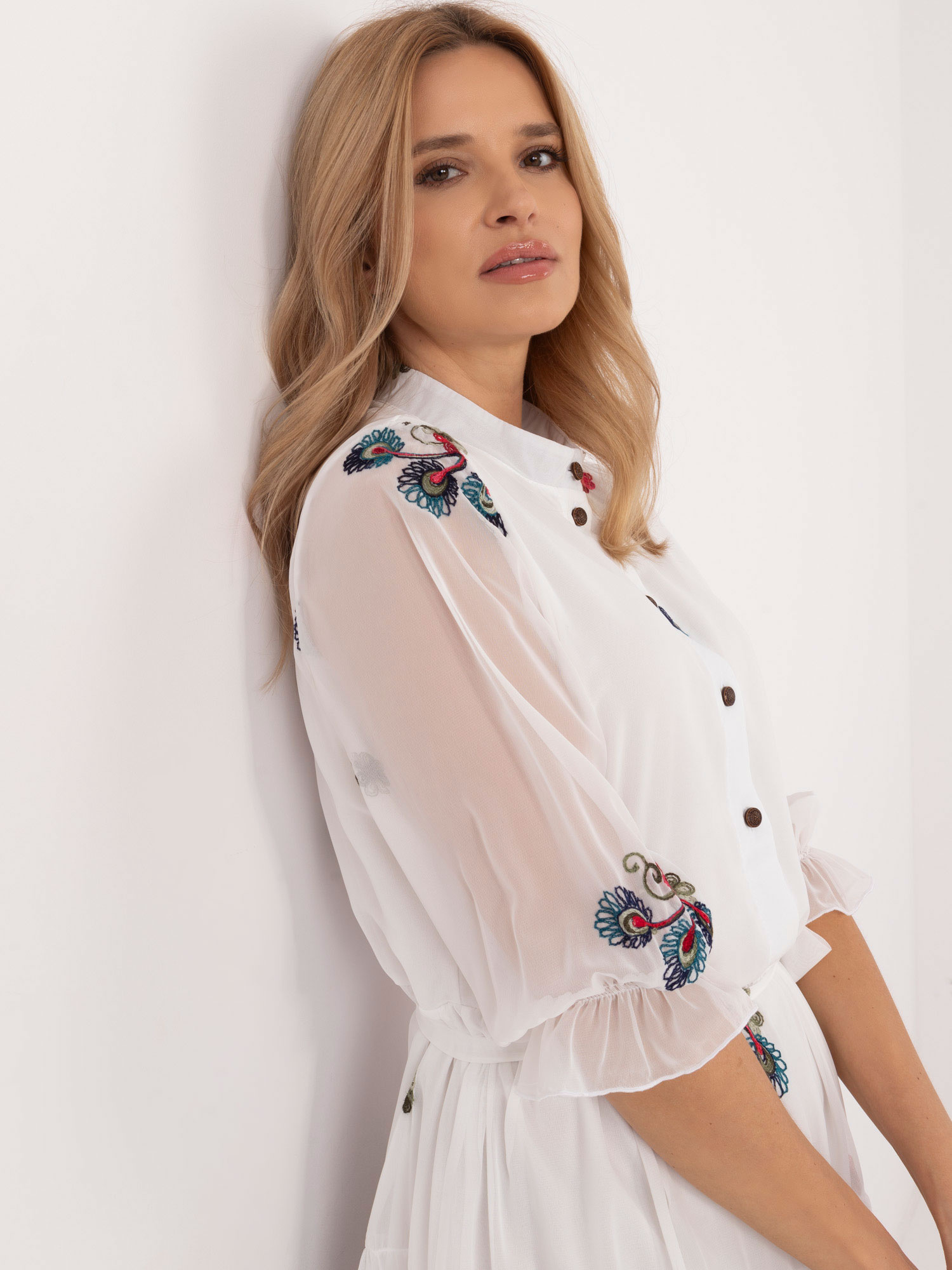 Sukienka Biały - obrazek 4