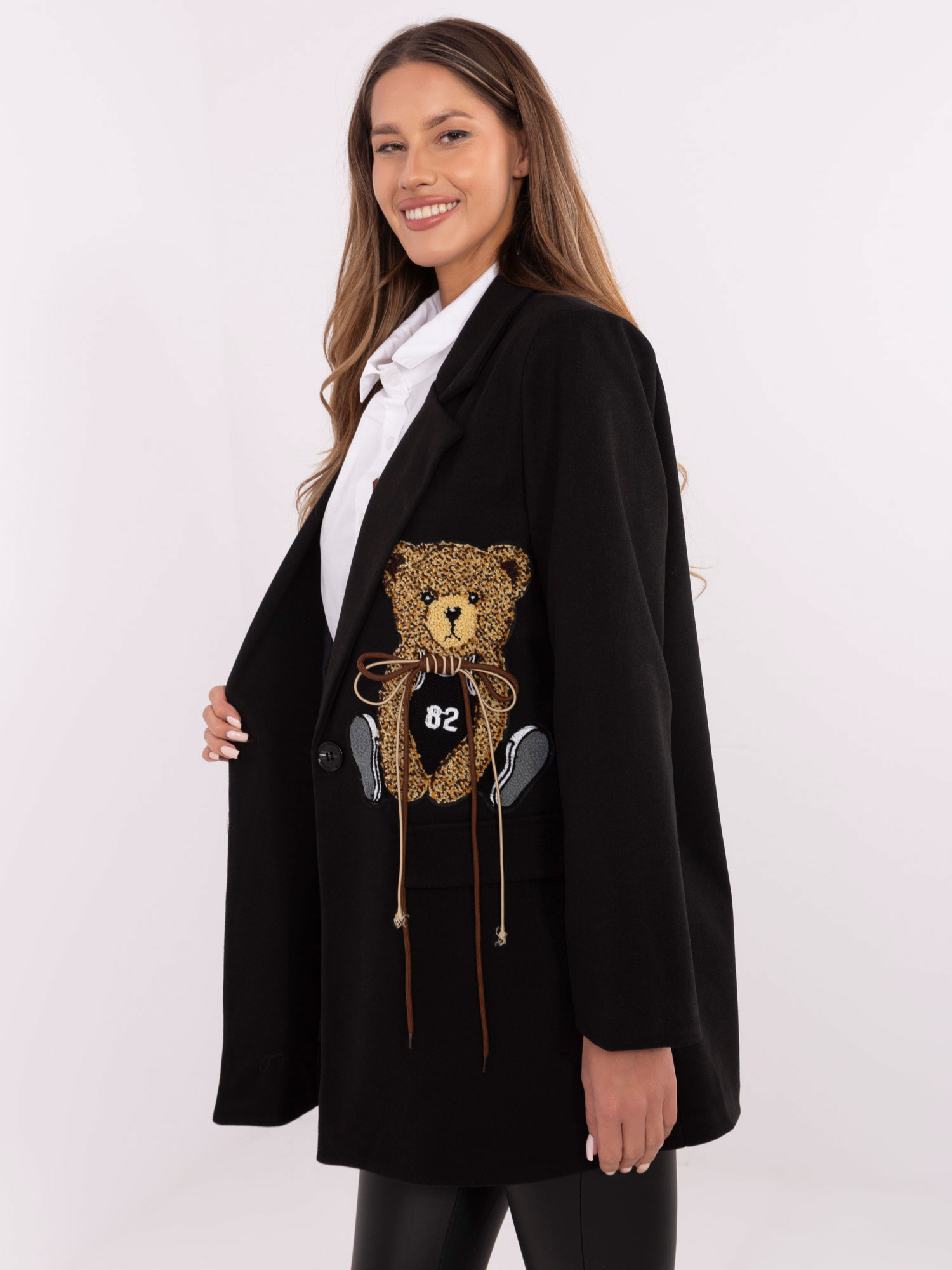 Marynarka Czarny - obrazek 4