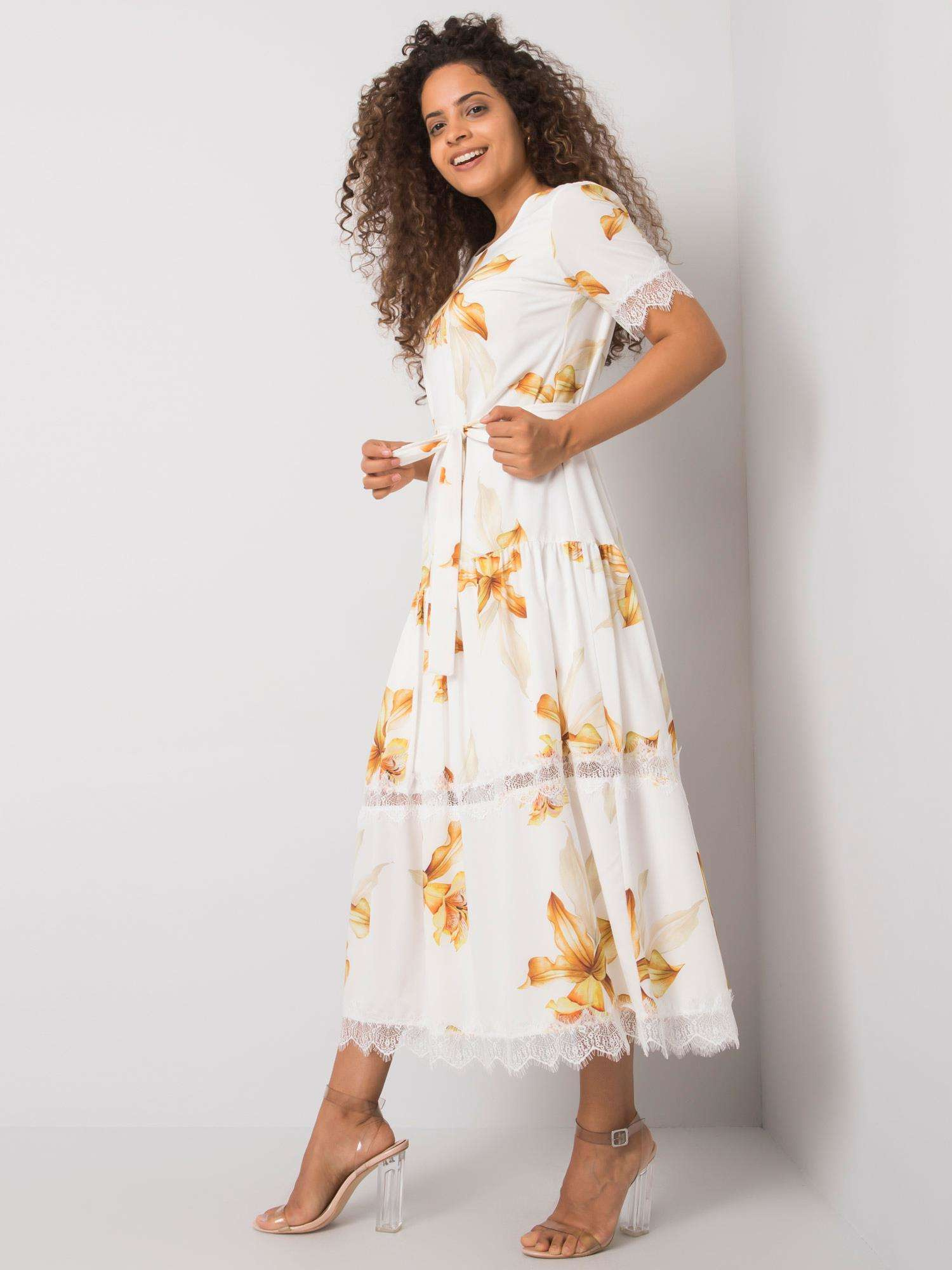 Sukienka Biały - obrazek 4