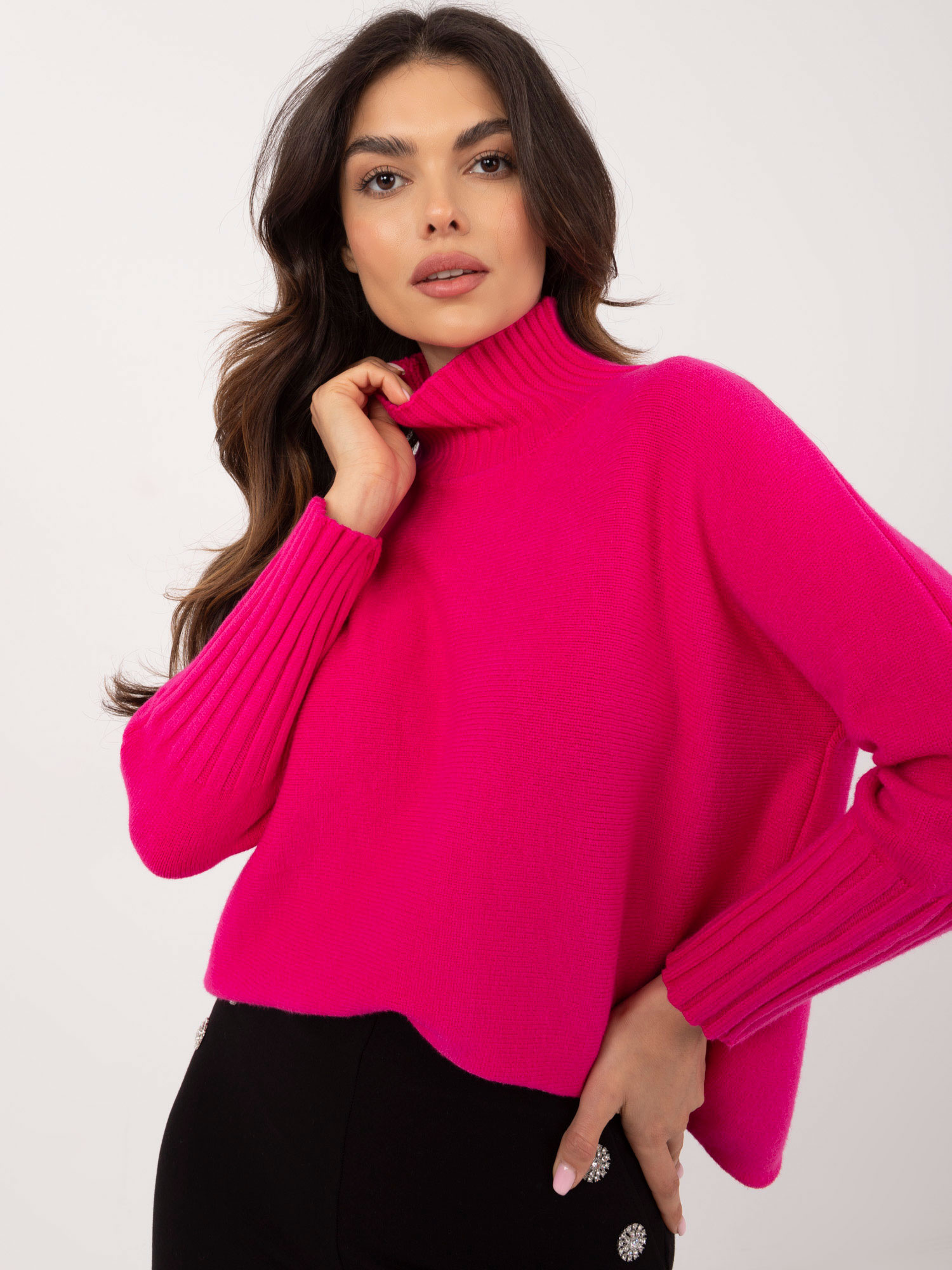 Sweter Fuksjowy - obrazek 4