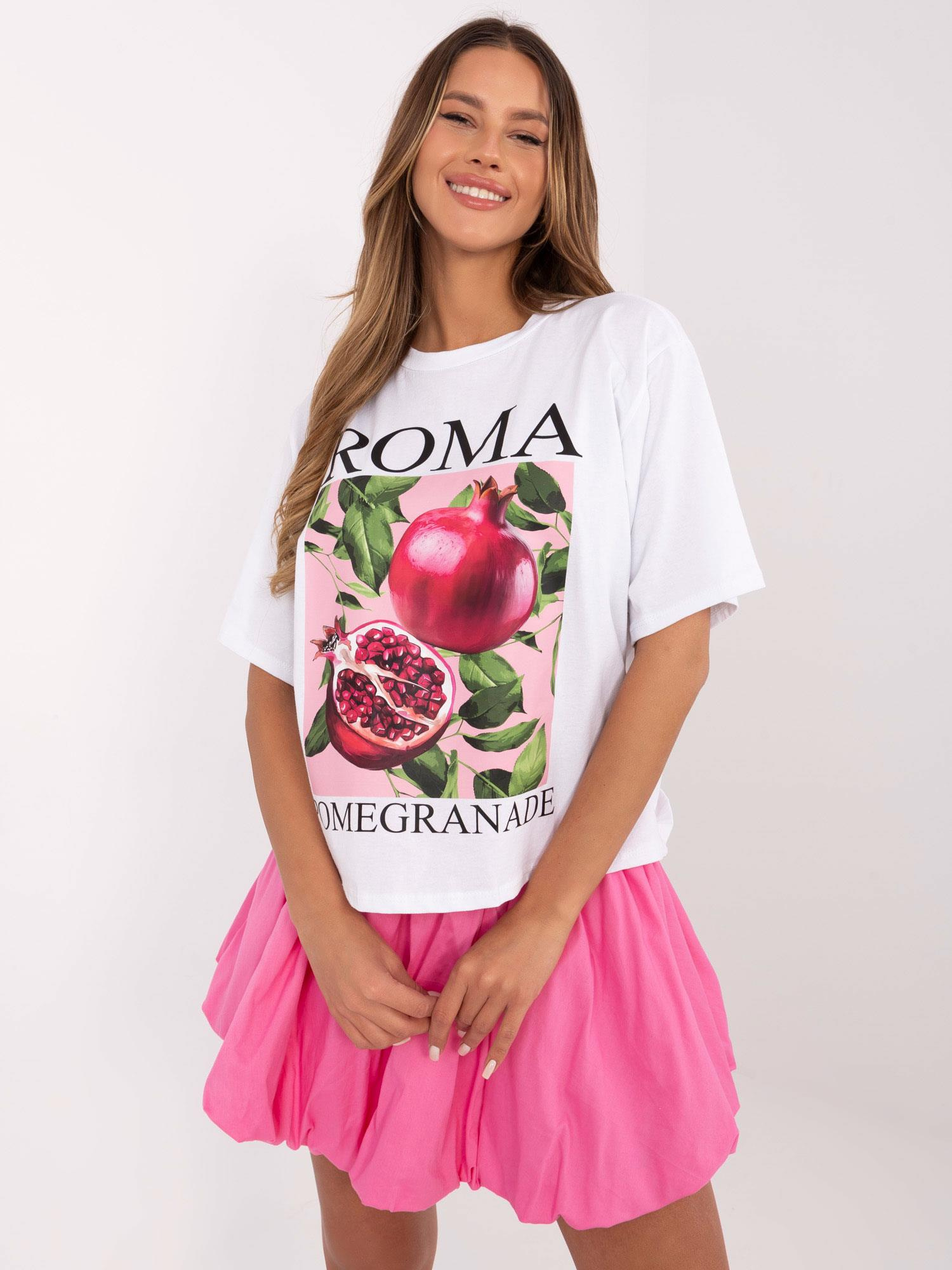 T-shirt Biały - obrazek 4