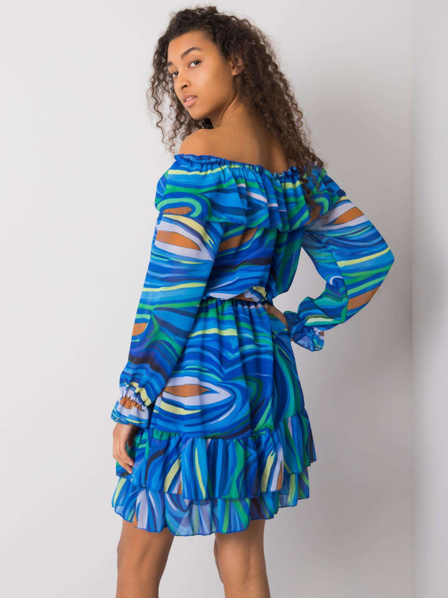 Sukienka Ciemny niebieski - obrazek 4