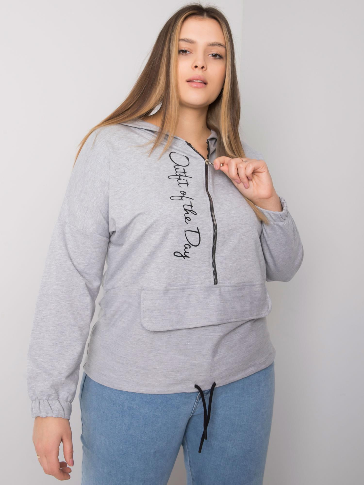 Bluza Szary - obrazek 4