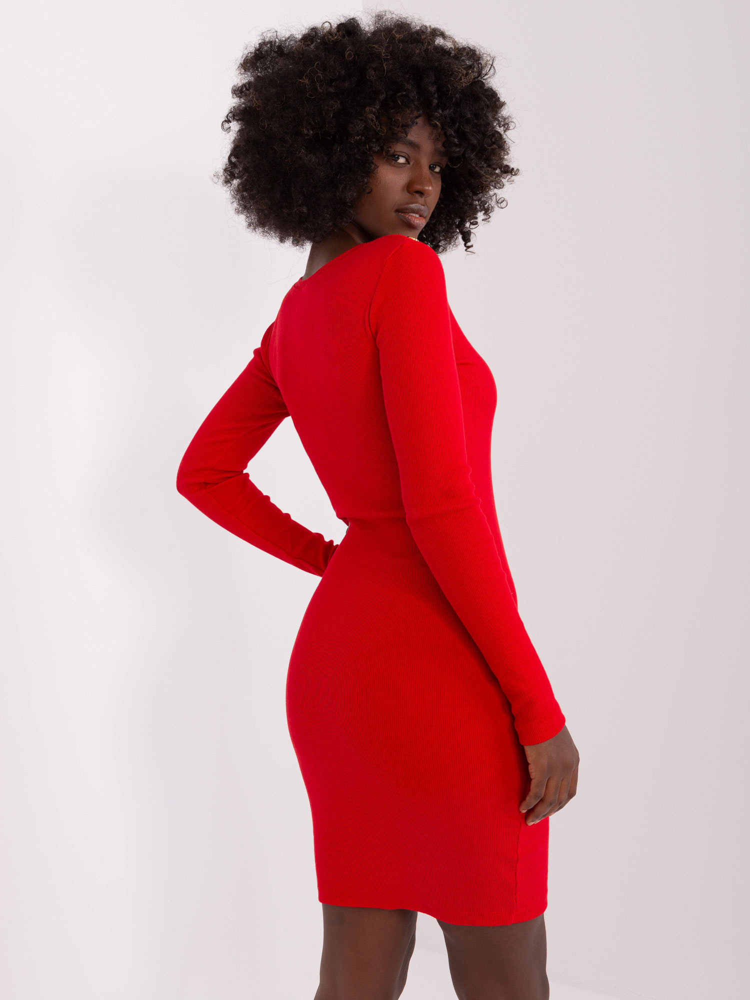 Sukienka Czerwony - obrazek 4