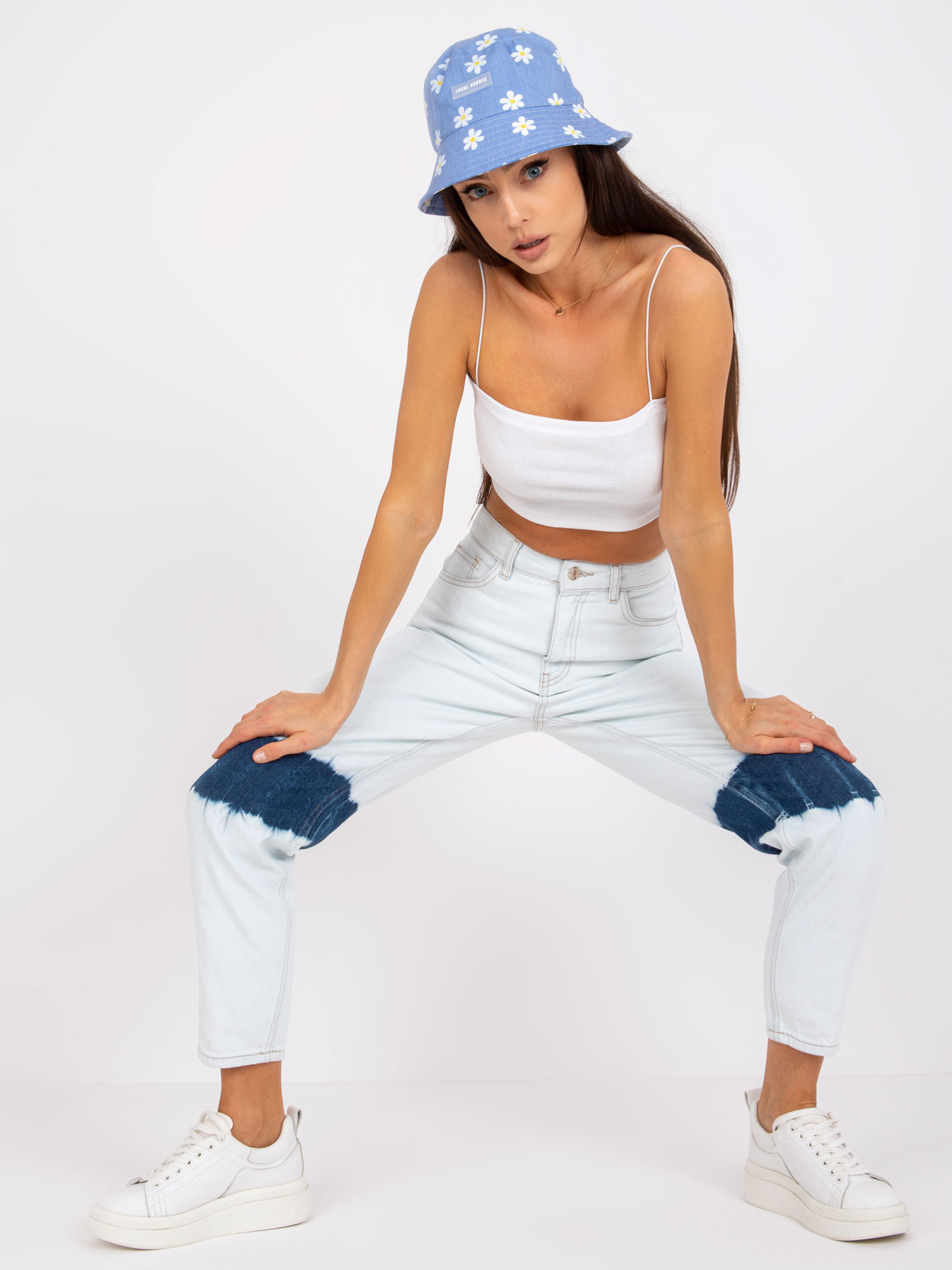 Spodnie jeans Jasny niebieski - obrazek 4
