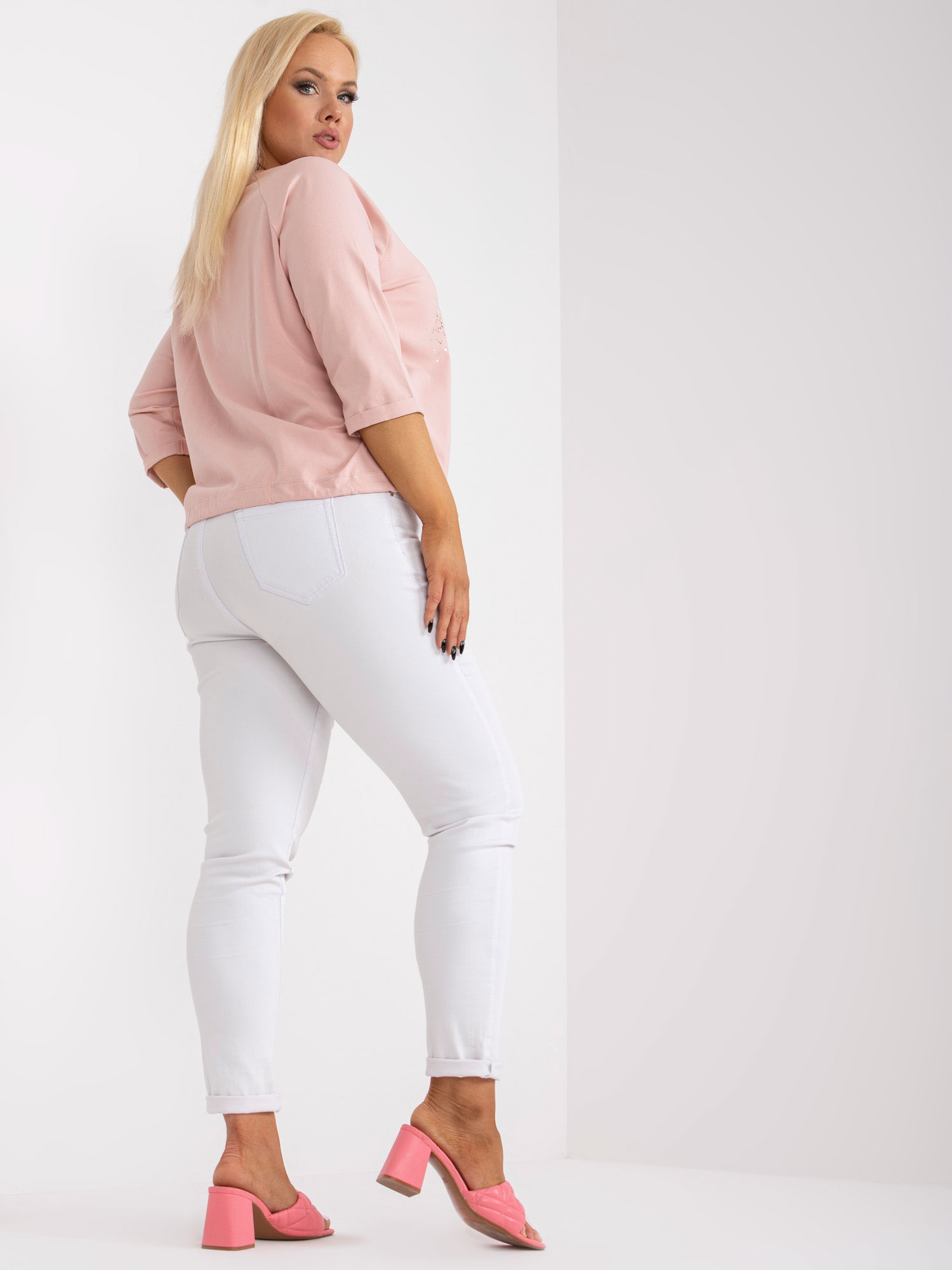 Bluzka Jasny różowy - obrazek 4