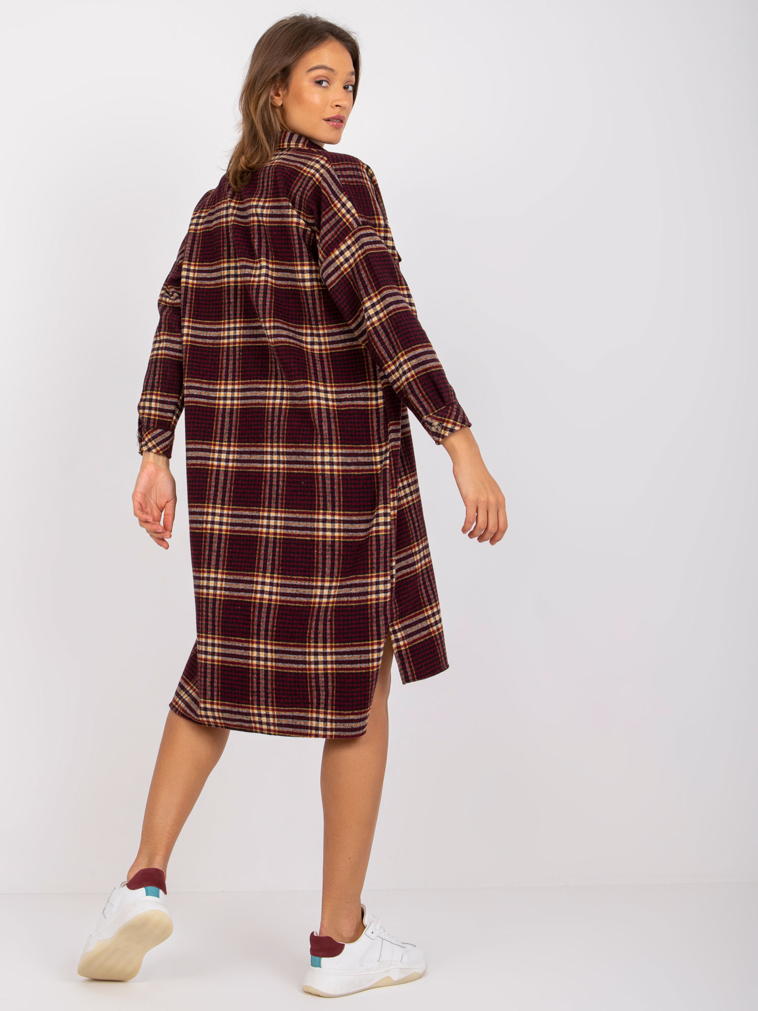 Koszula Bordowy - obrazek 4