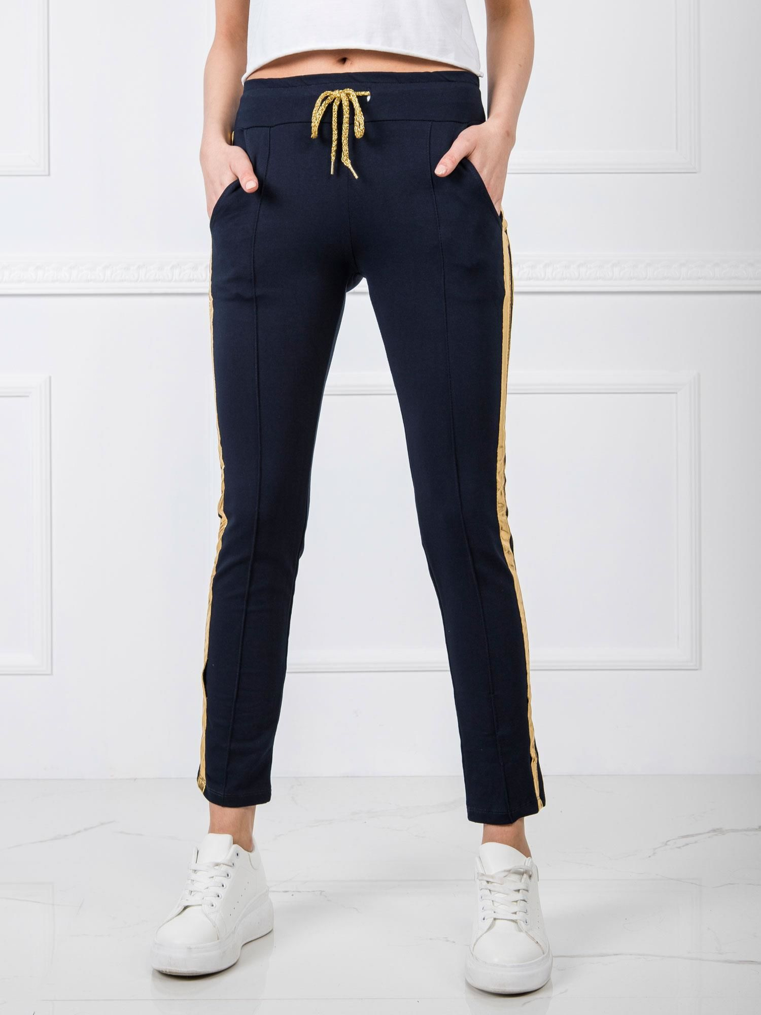 Spodnie dresowe Granatowy - obrazek 4