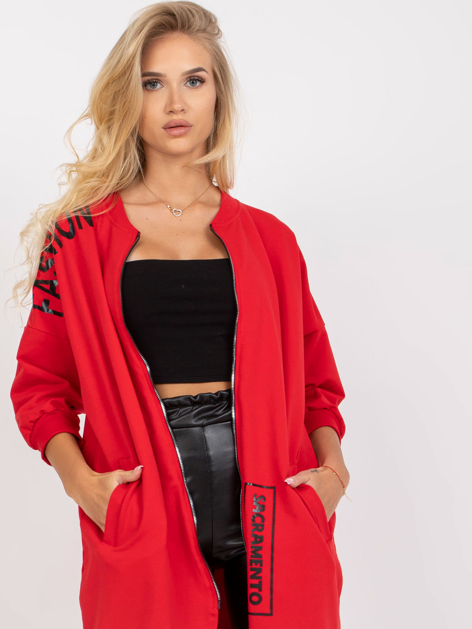 Bluza Czerwony - obrazek 4