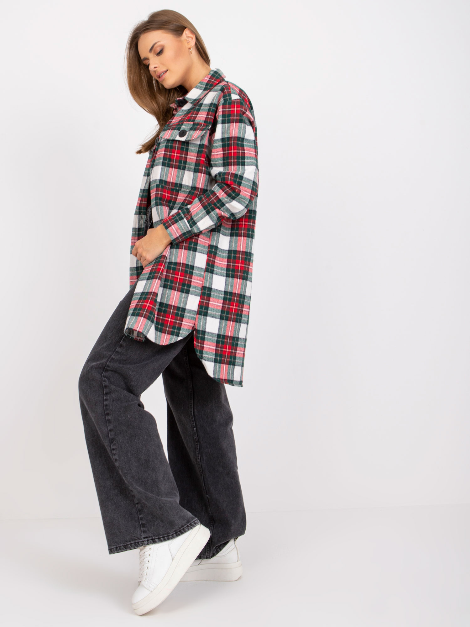 Koszula Czarno-czerwony - obrazek 4