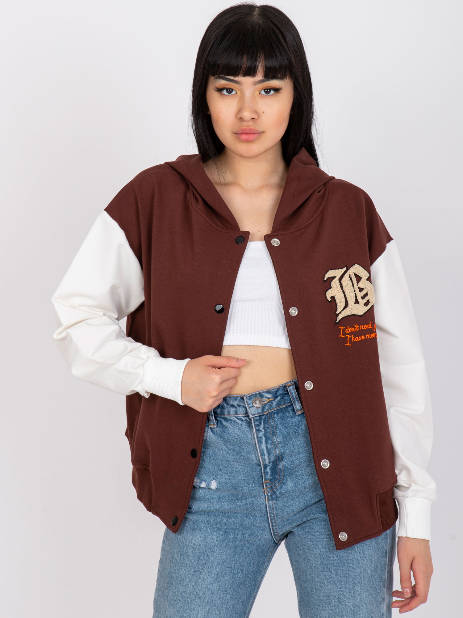 Bluza Ciemny brązowy - obrazek 4