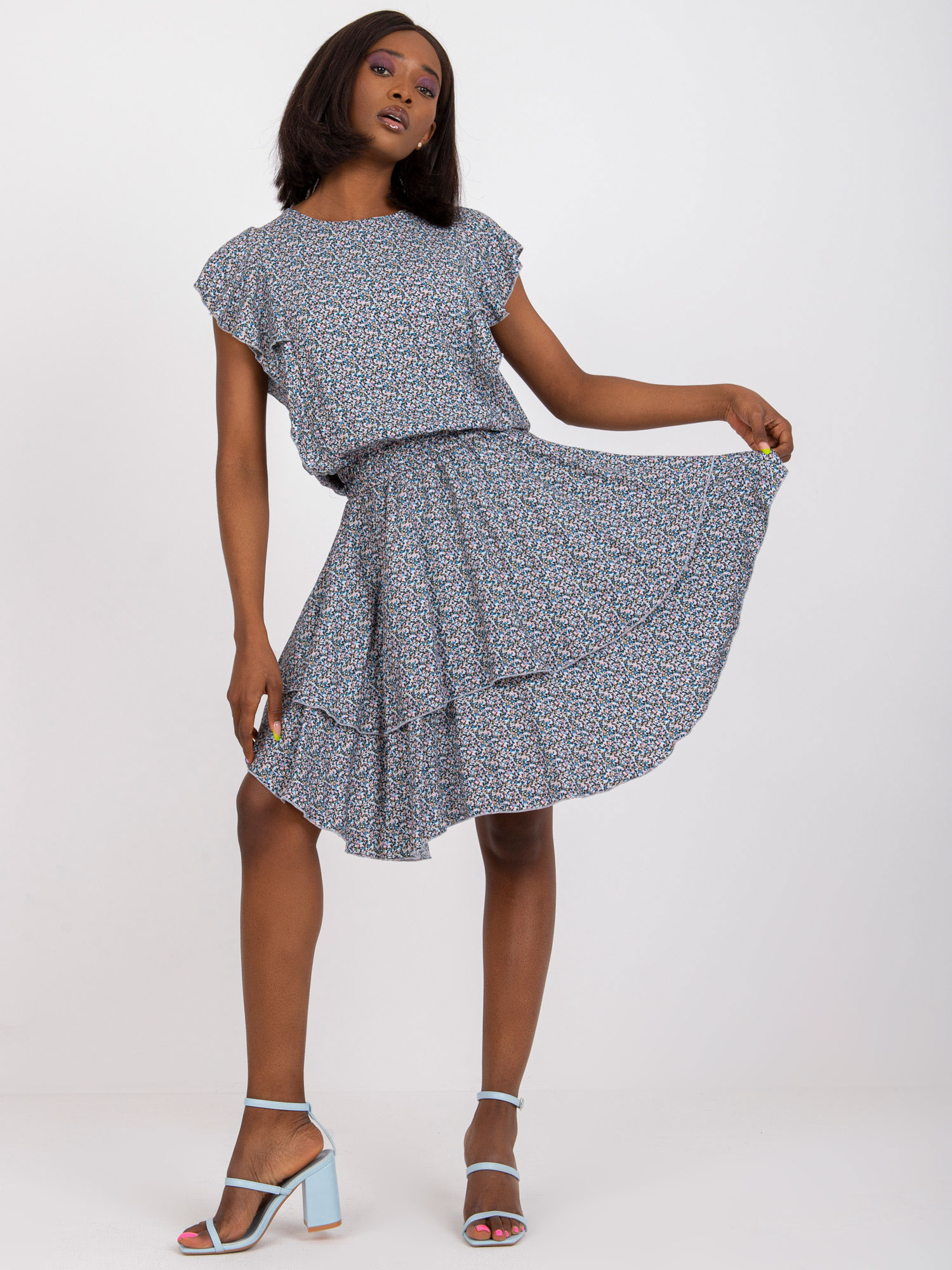 Sukienka Ciemny niebieski - obrazek 4