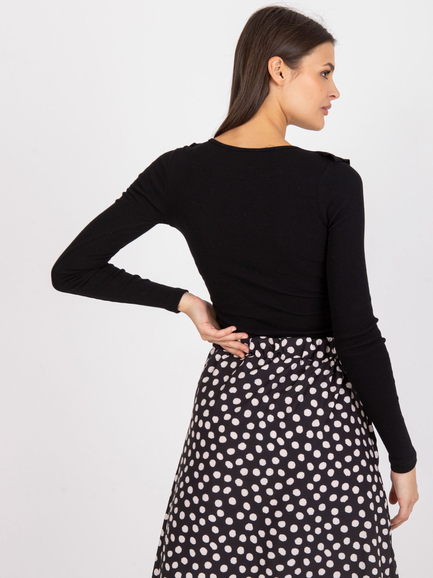 Bluzka Czarny - obrazek 4