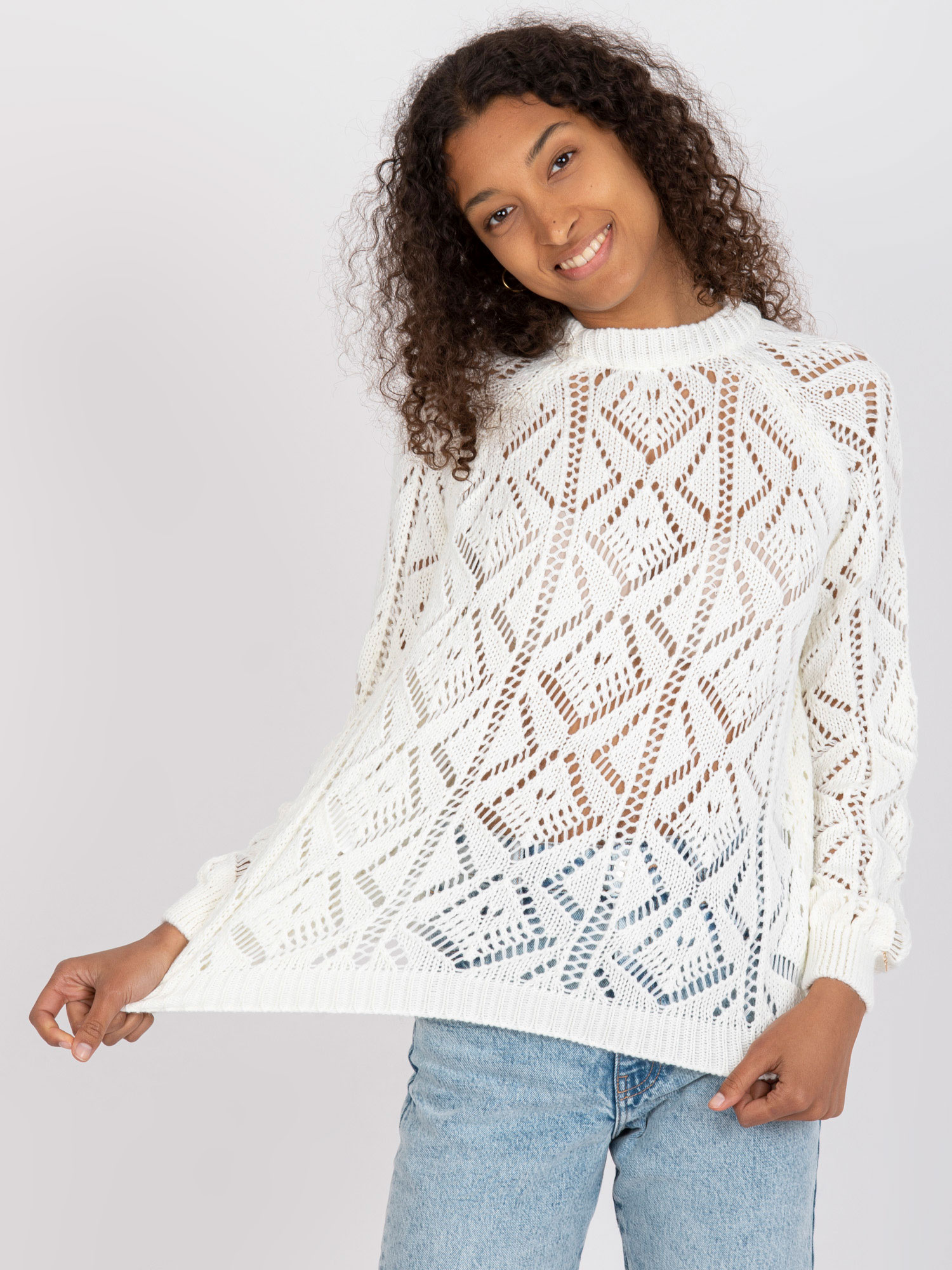 Sweter Biały - obrazek 4