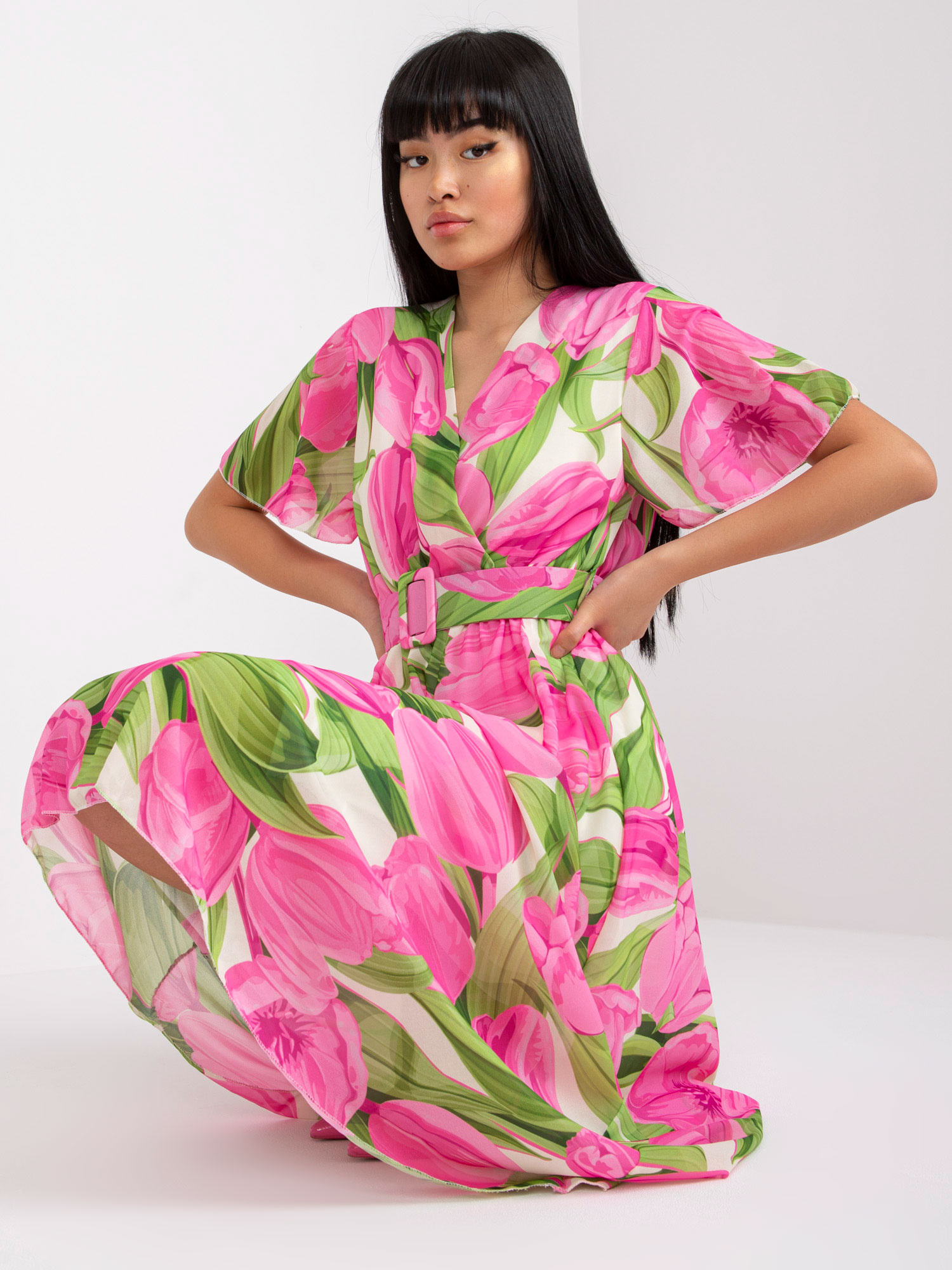 Sukienka Różowy - obrazek 4