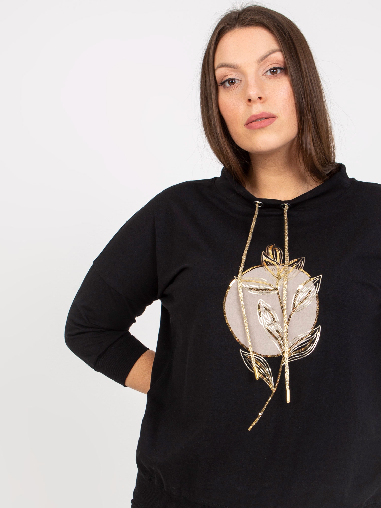 Bluzka Czarny - obrazek 4