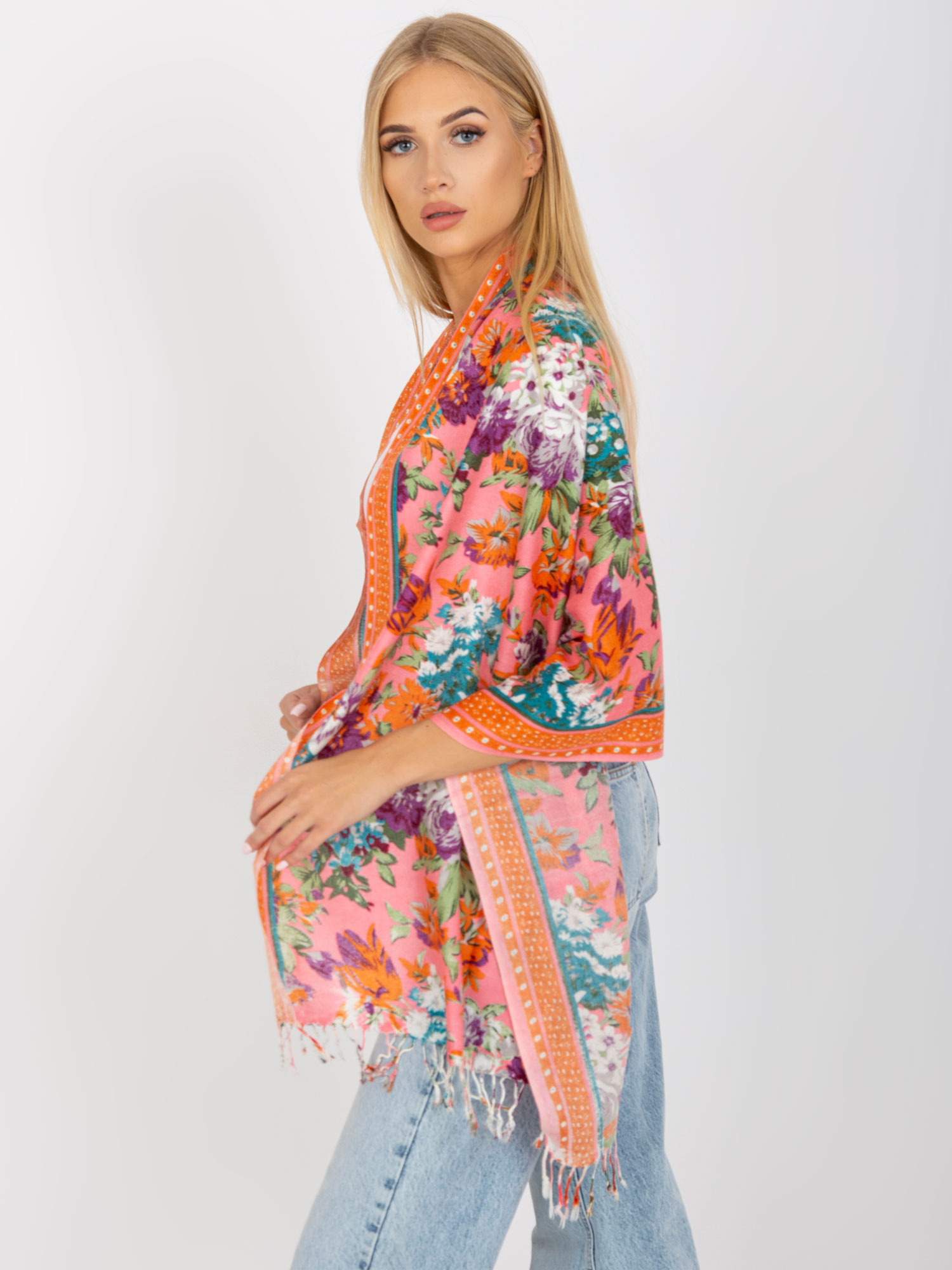 Chustka Różowy - obrazek 4