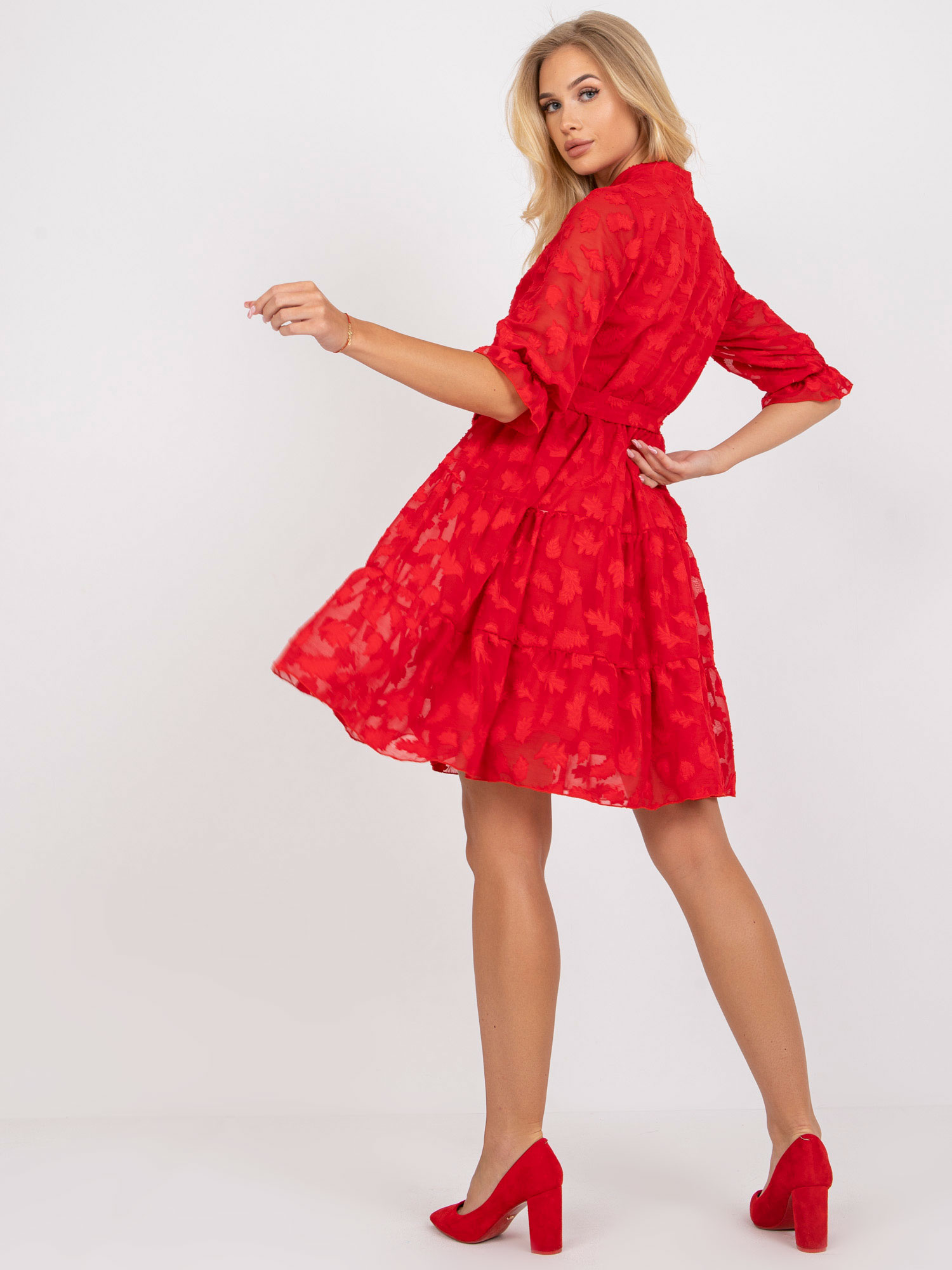 Sukienka Czerwony - obrazek 4