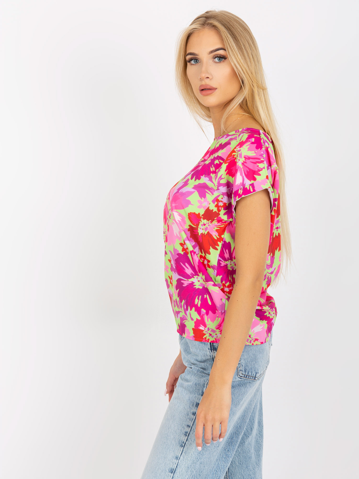 Bluzka Różowy - obrazek 4