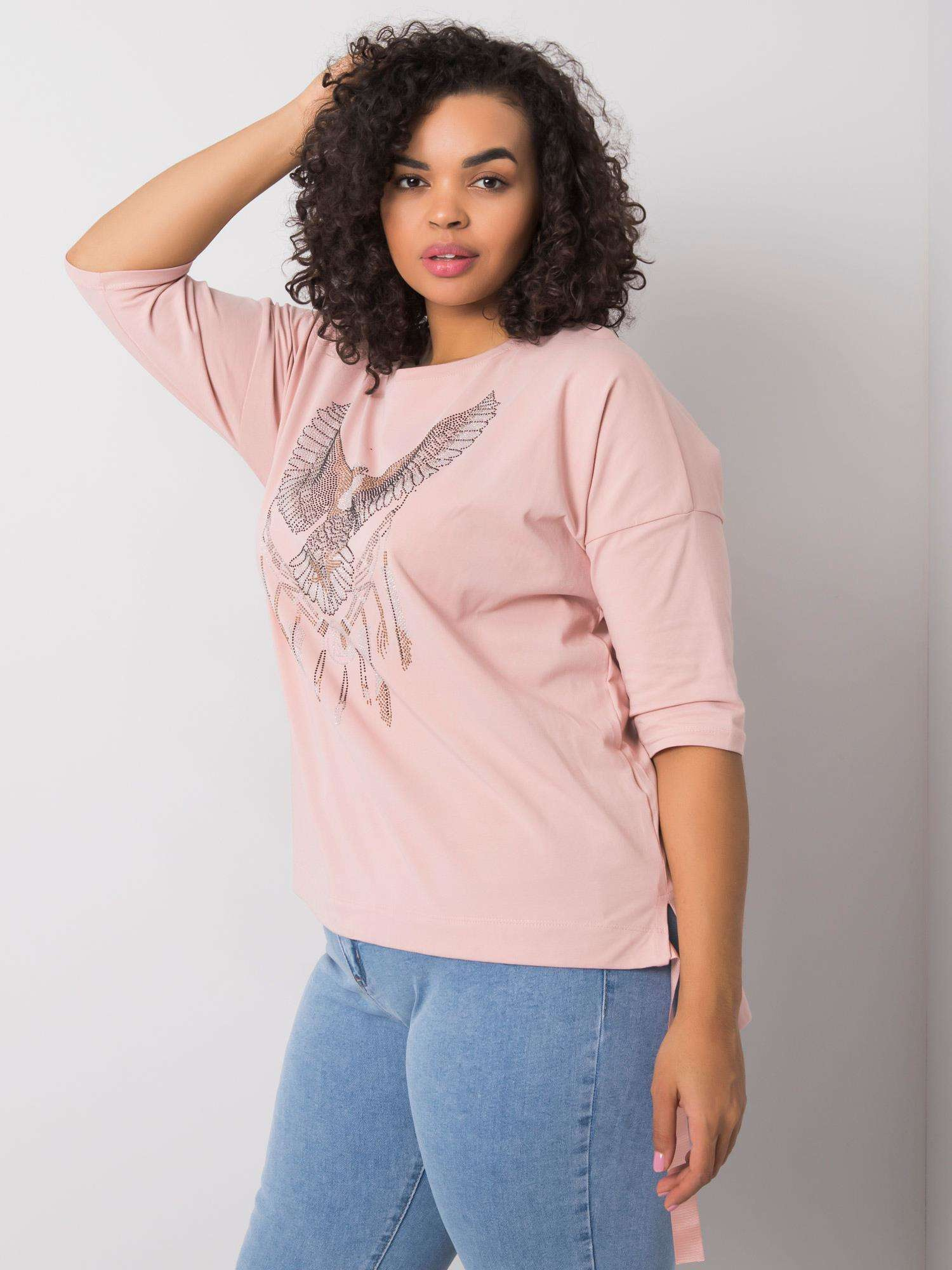Bluzka Jasny różowy - obrazek 4