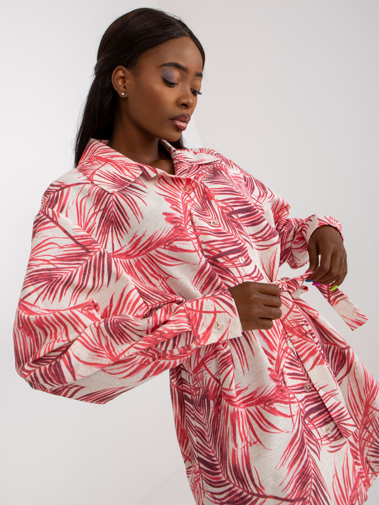 Sukienka Koralowy - obrazek 4