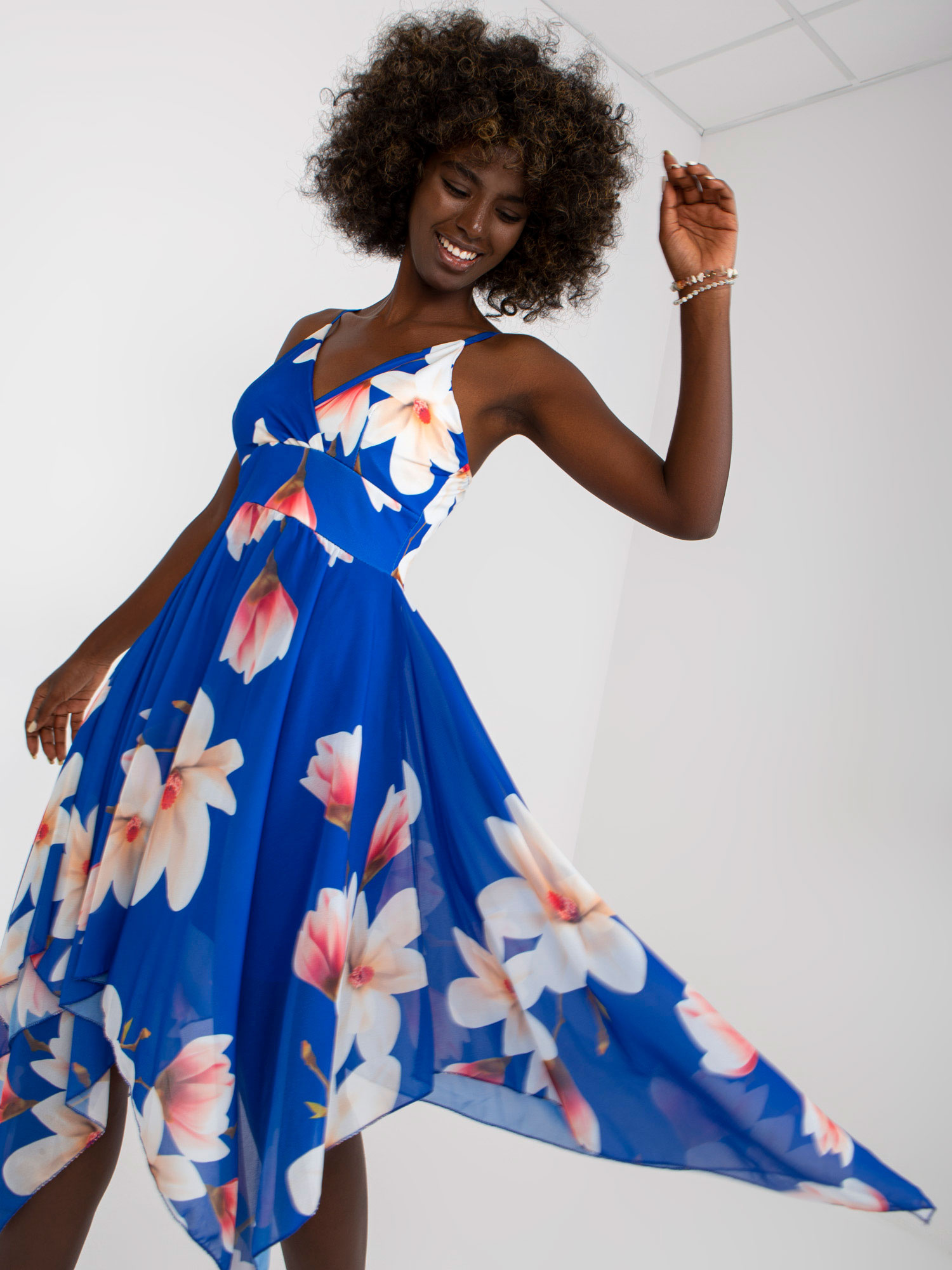 Sukienka Ciemny niebieski - obrazek 4