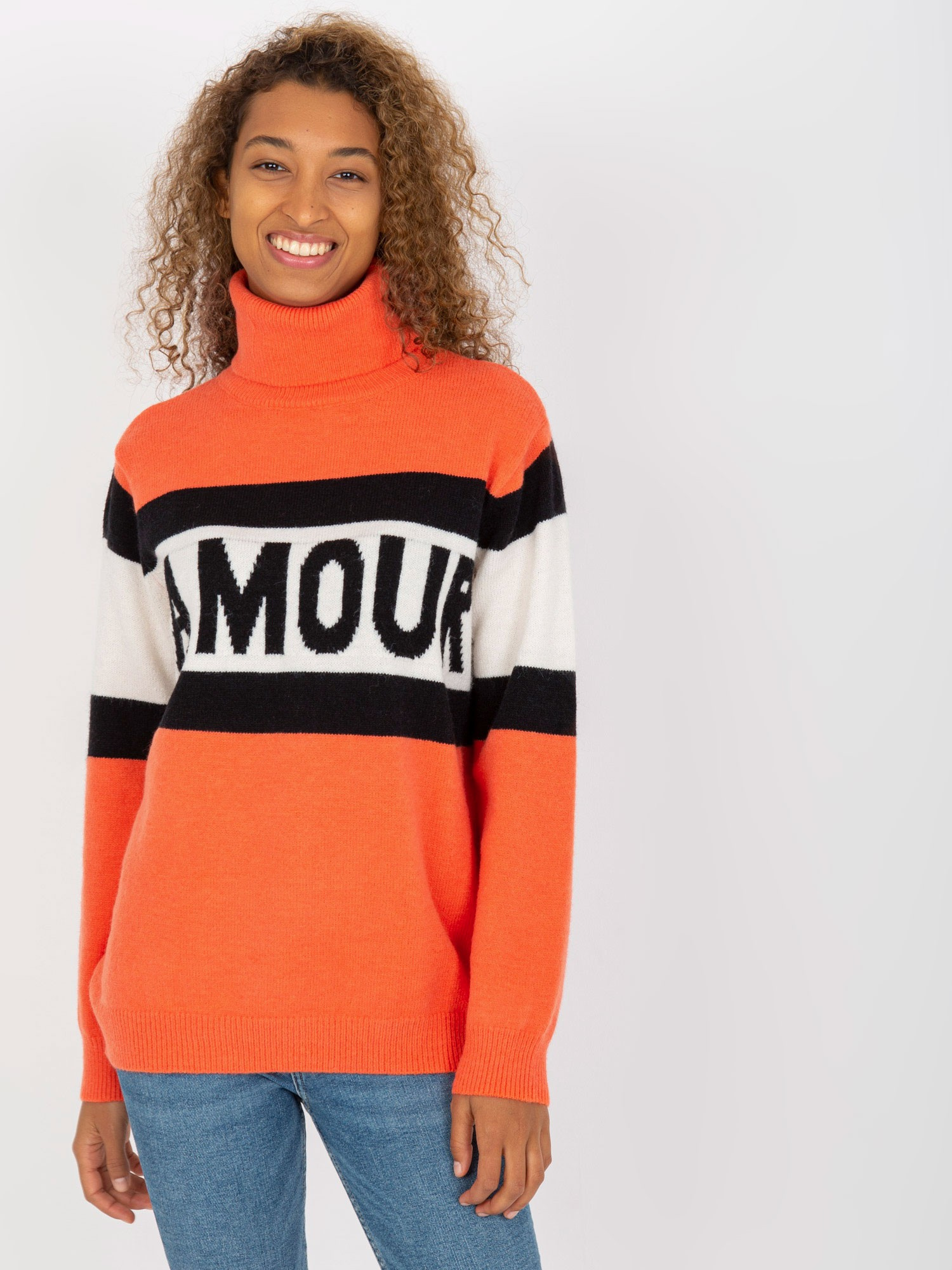 Sweter Pomarańczowy - obrazek 4