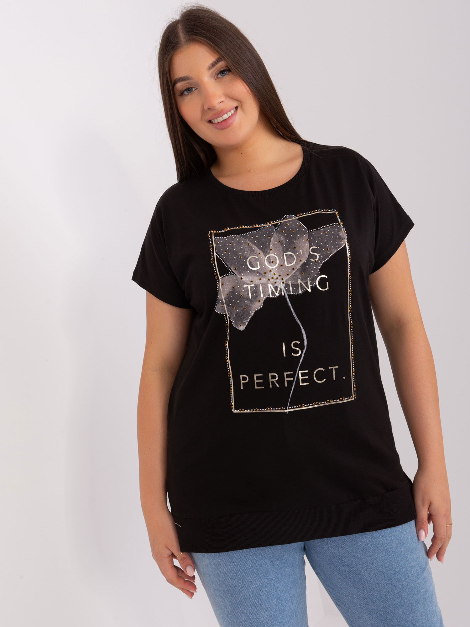 Bluzka Czarny - obrazek 5