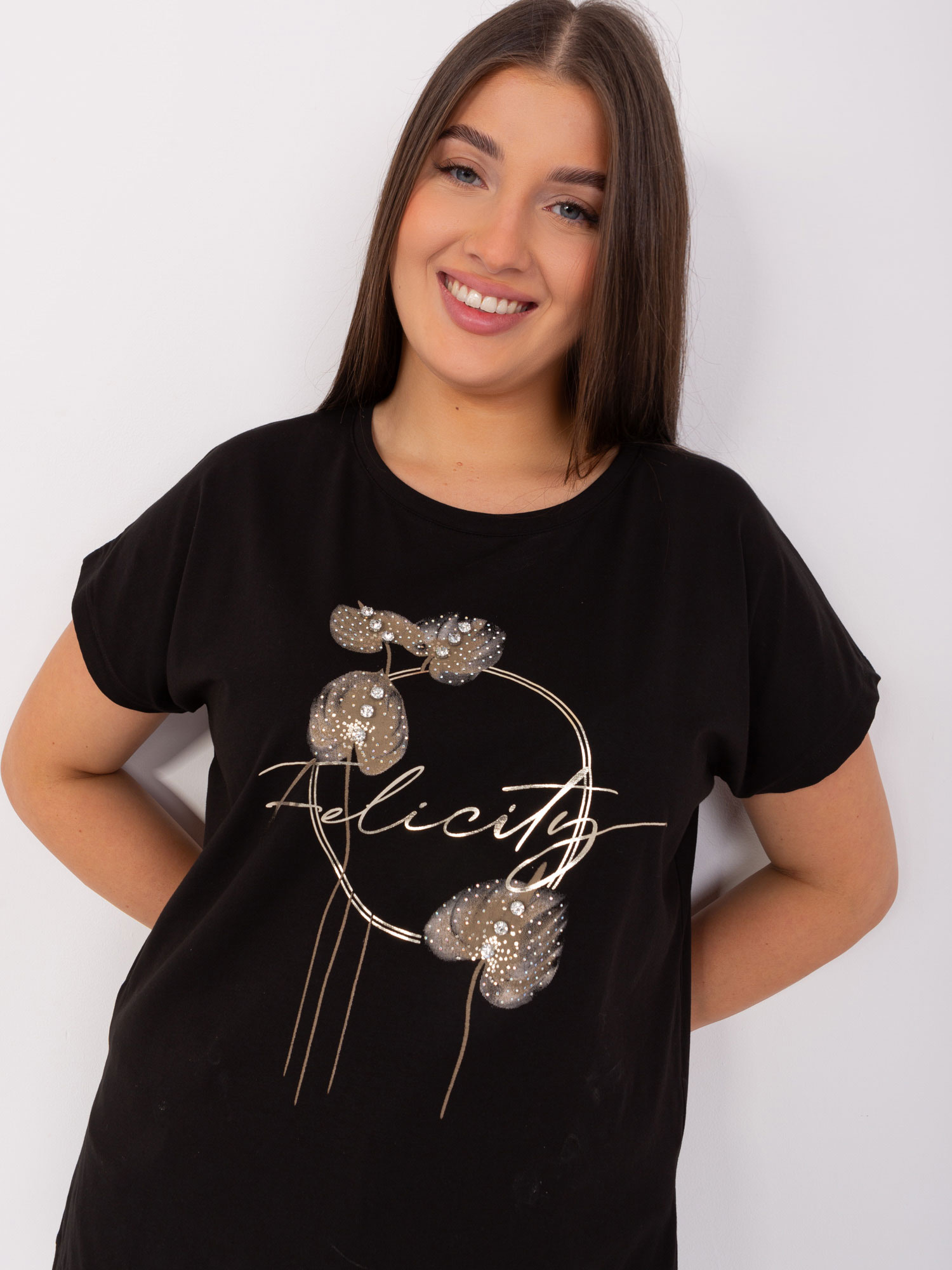 Bluzka Czarny - obrazek 5