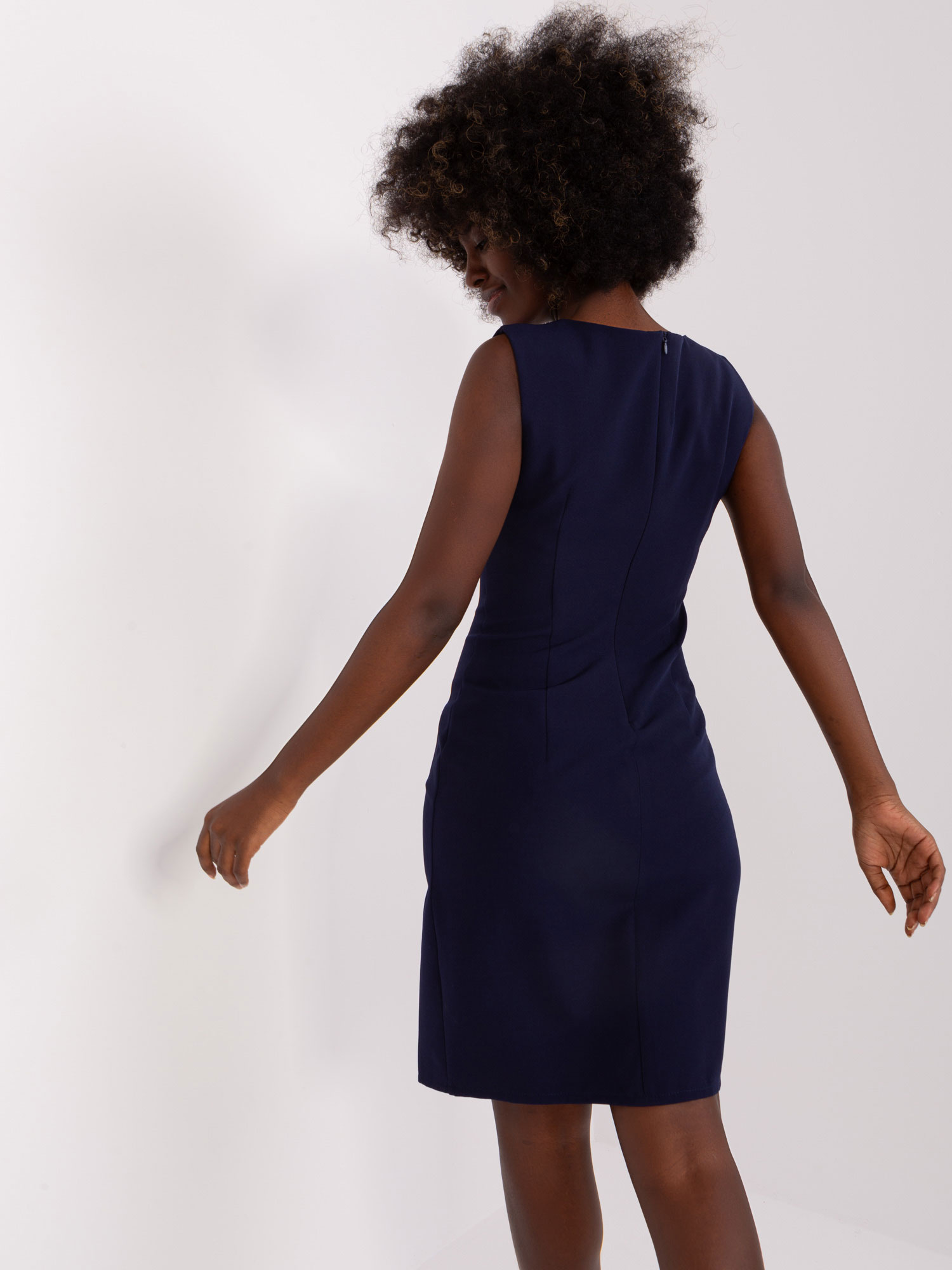 Sukienka Granatowy - obrazek 5