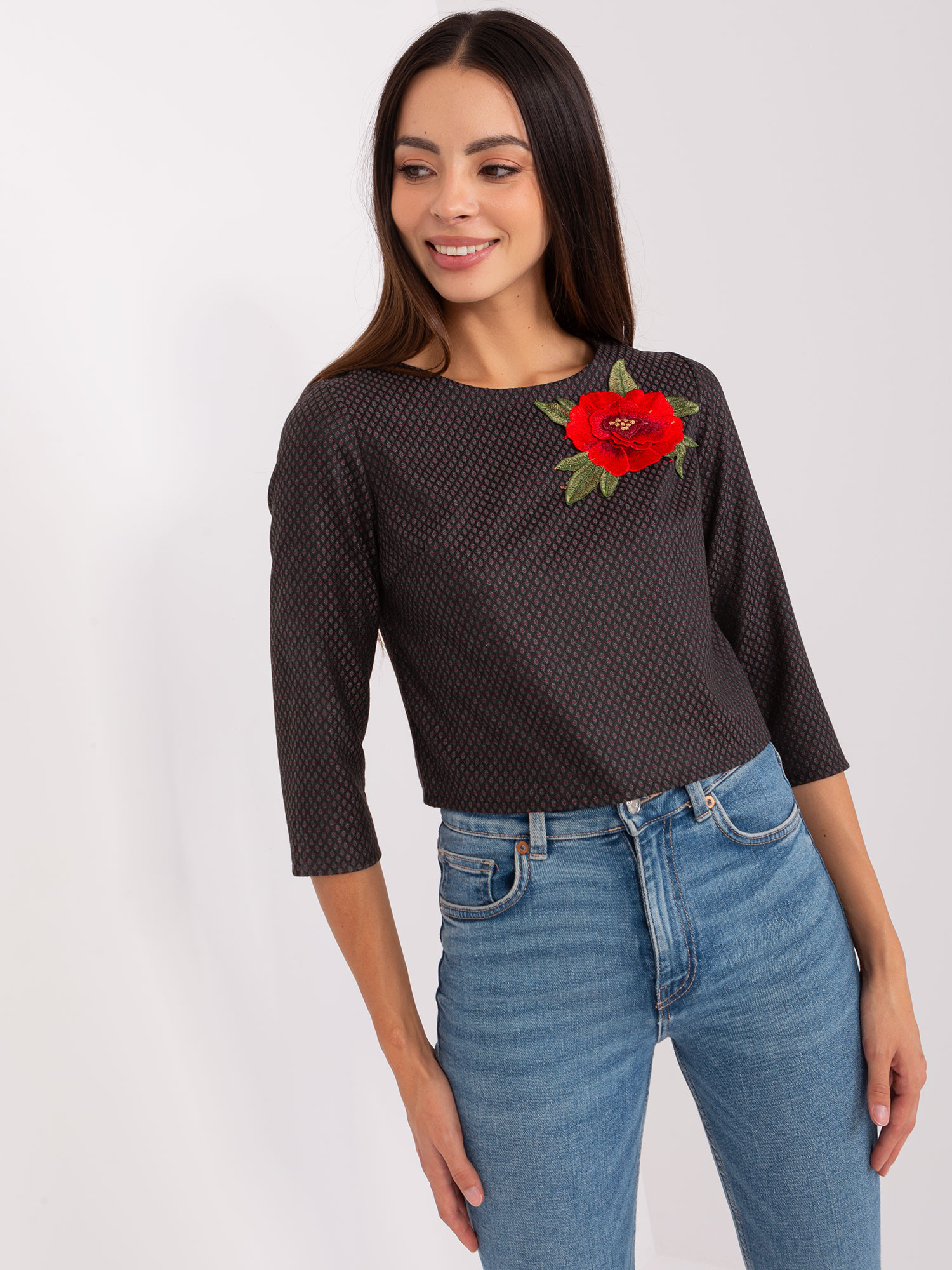 Bluzka Czarny - obrazek 5