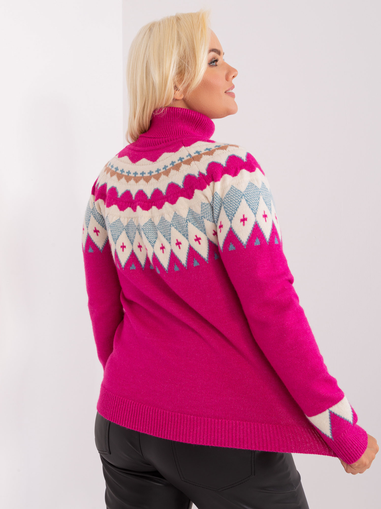 Sweter Fuksjowy - obrazek 5