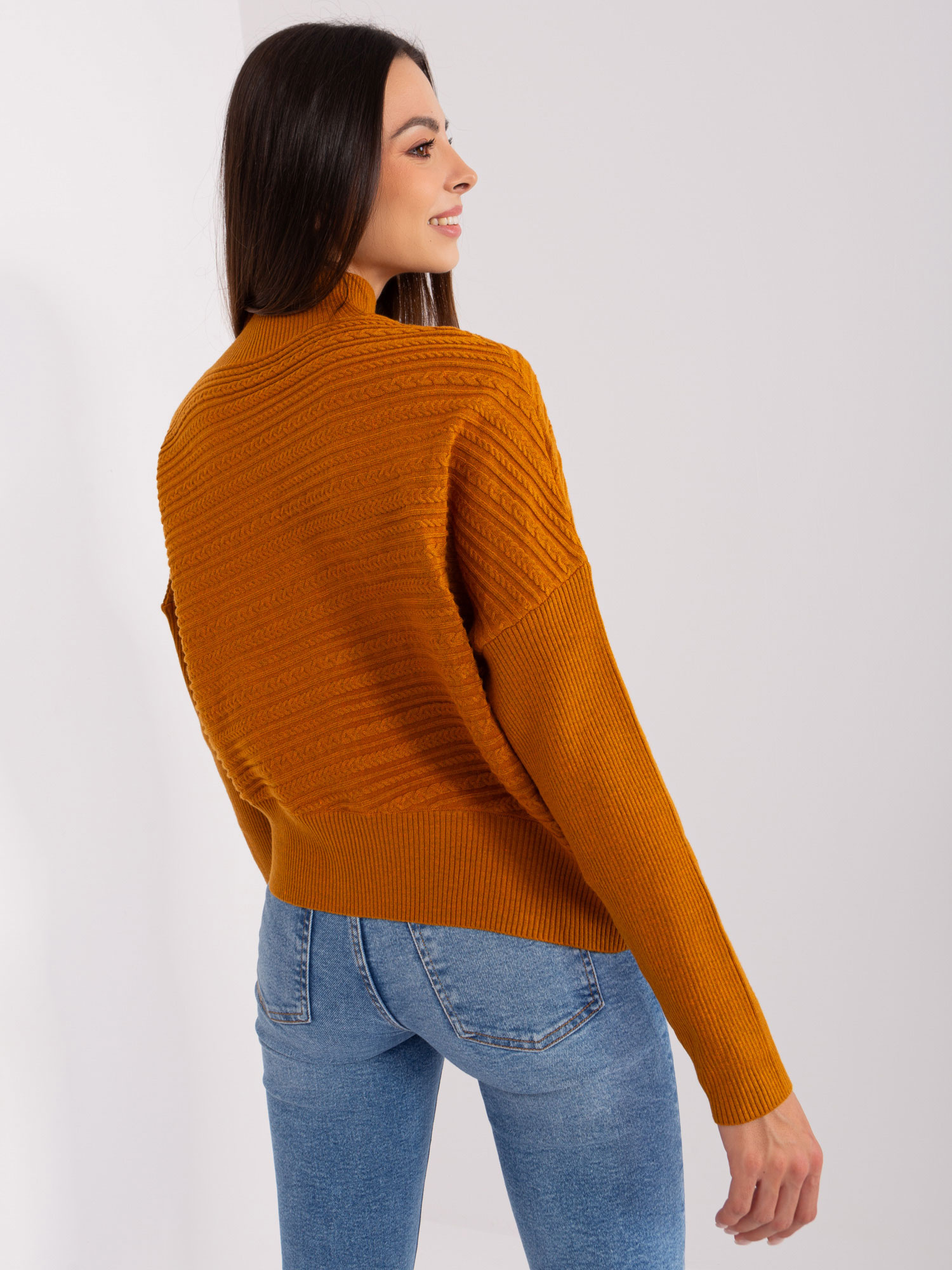 Sweter Jasny brązowy - obrazek 5