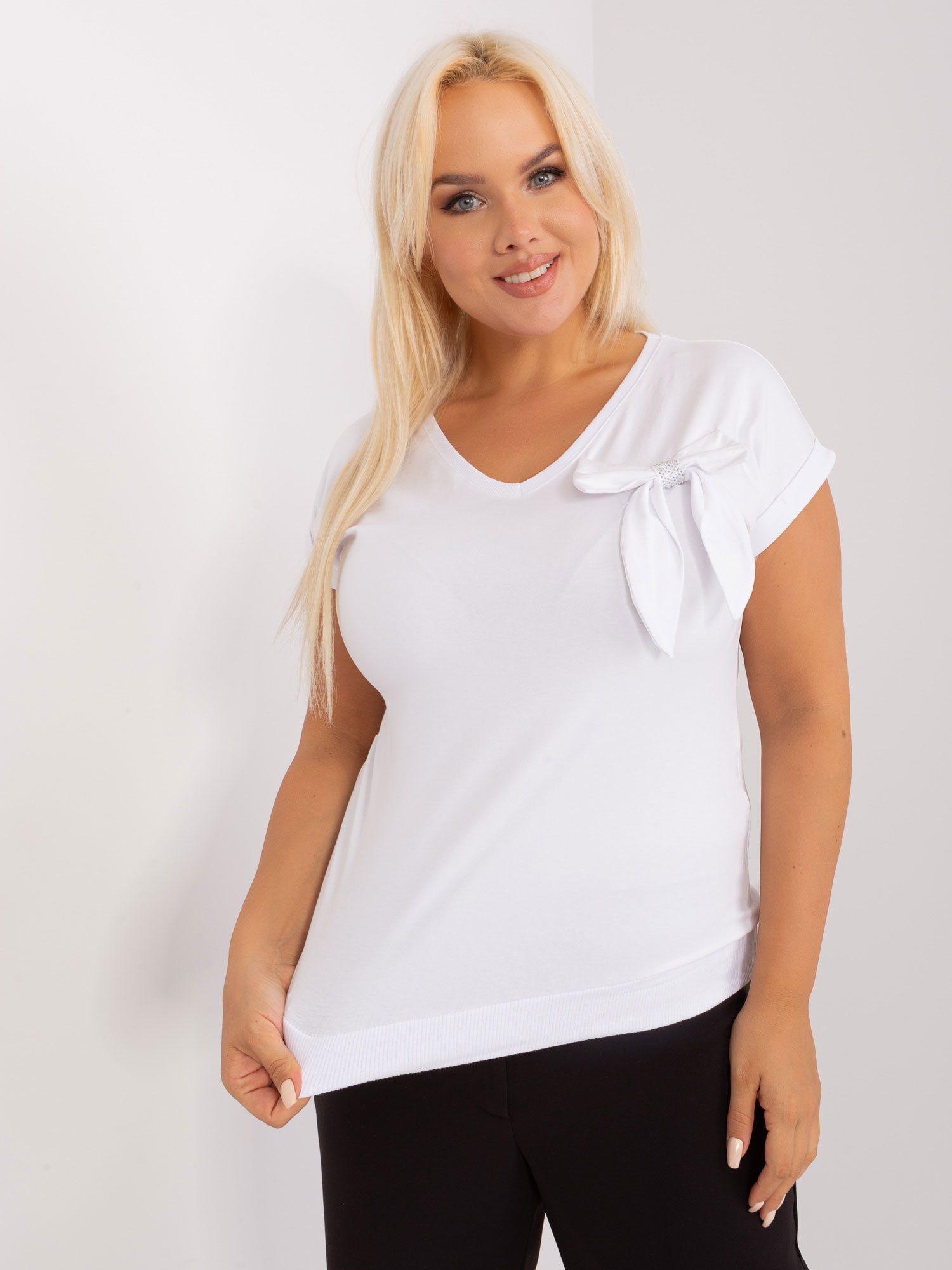 Bluzka Biały - obrazek 5