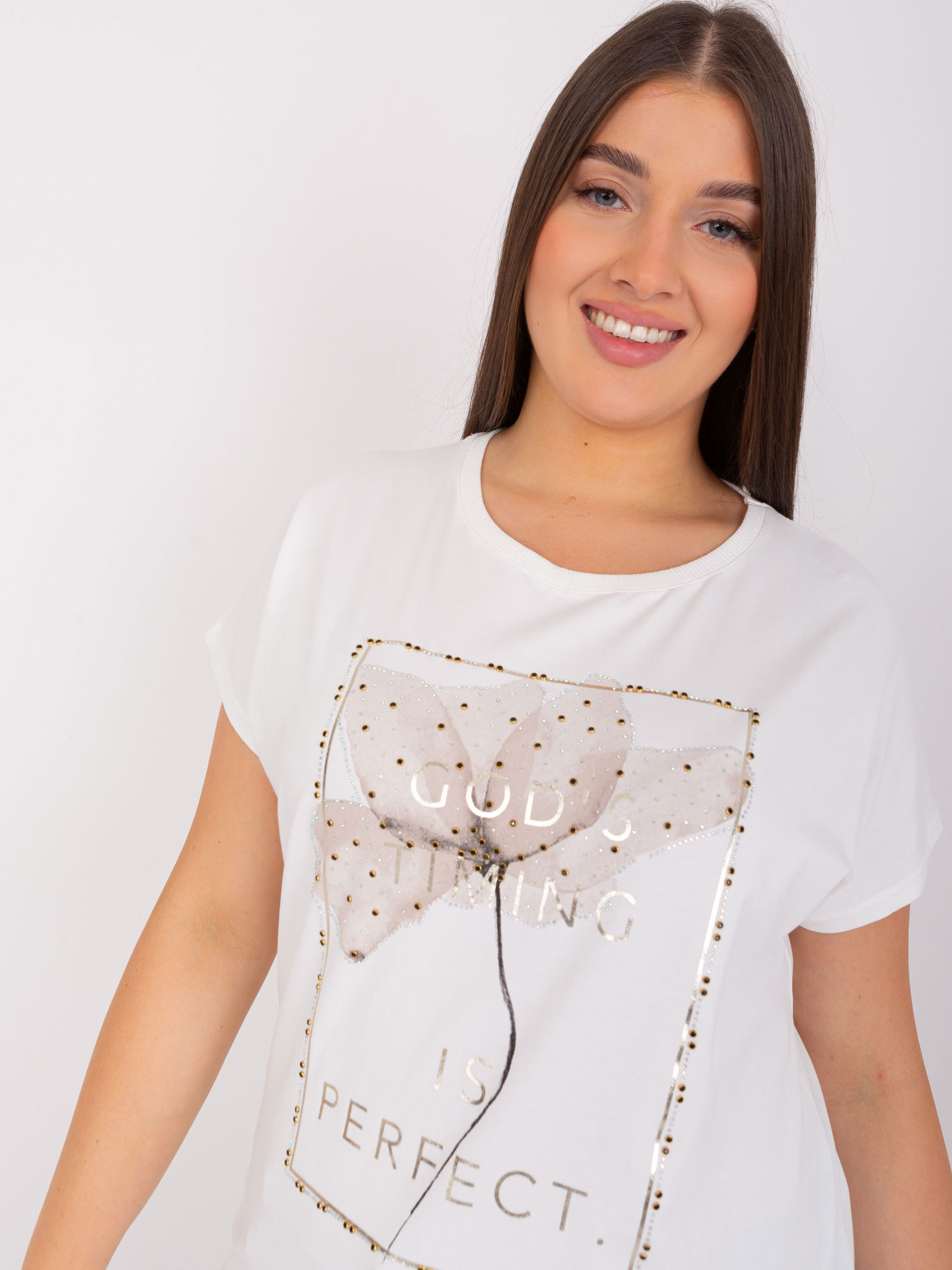 Bluzka Ecru - obrazek 5