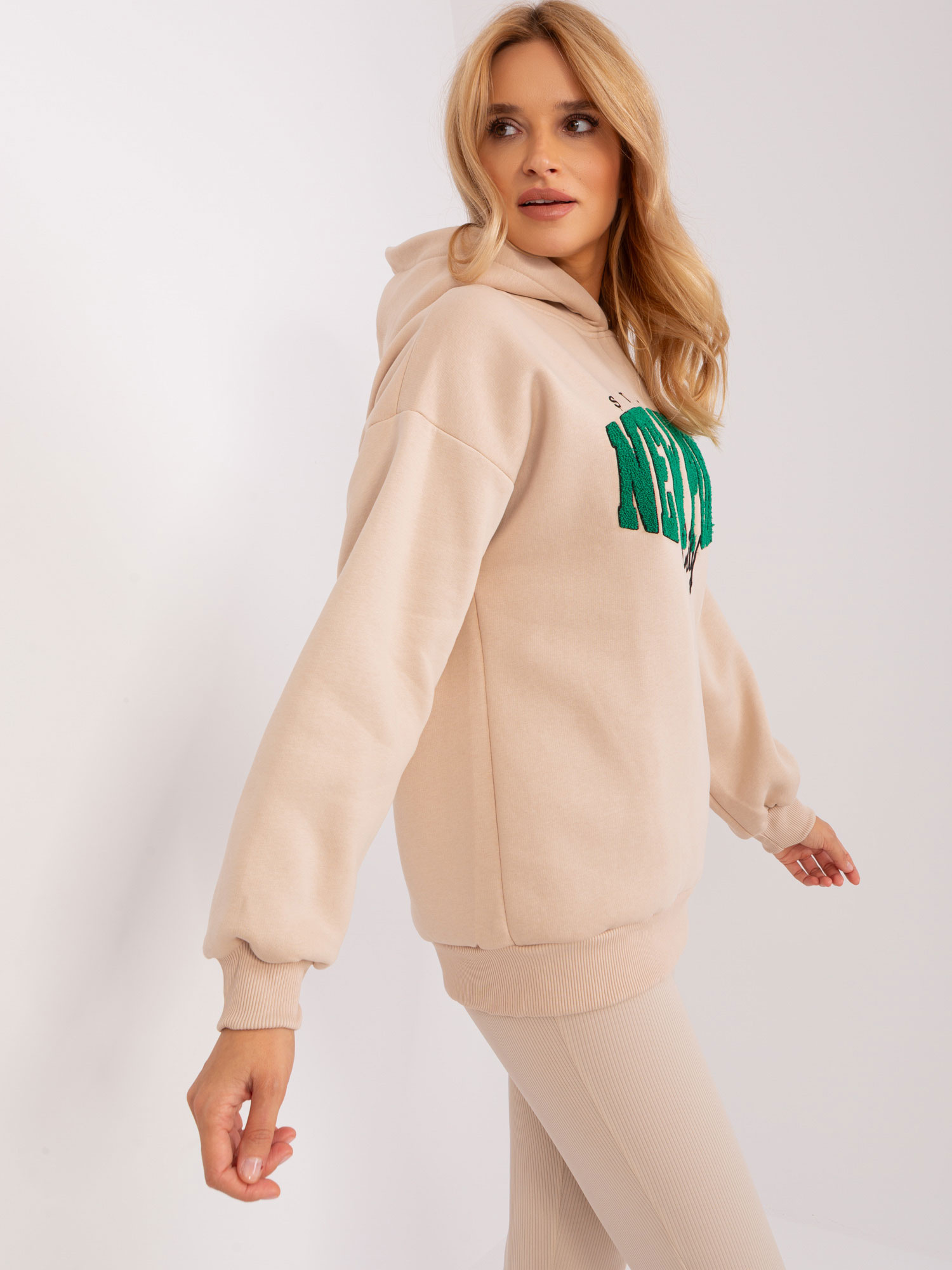 Bluza Beżowy - obrazek 5