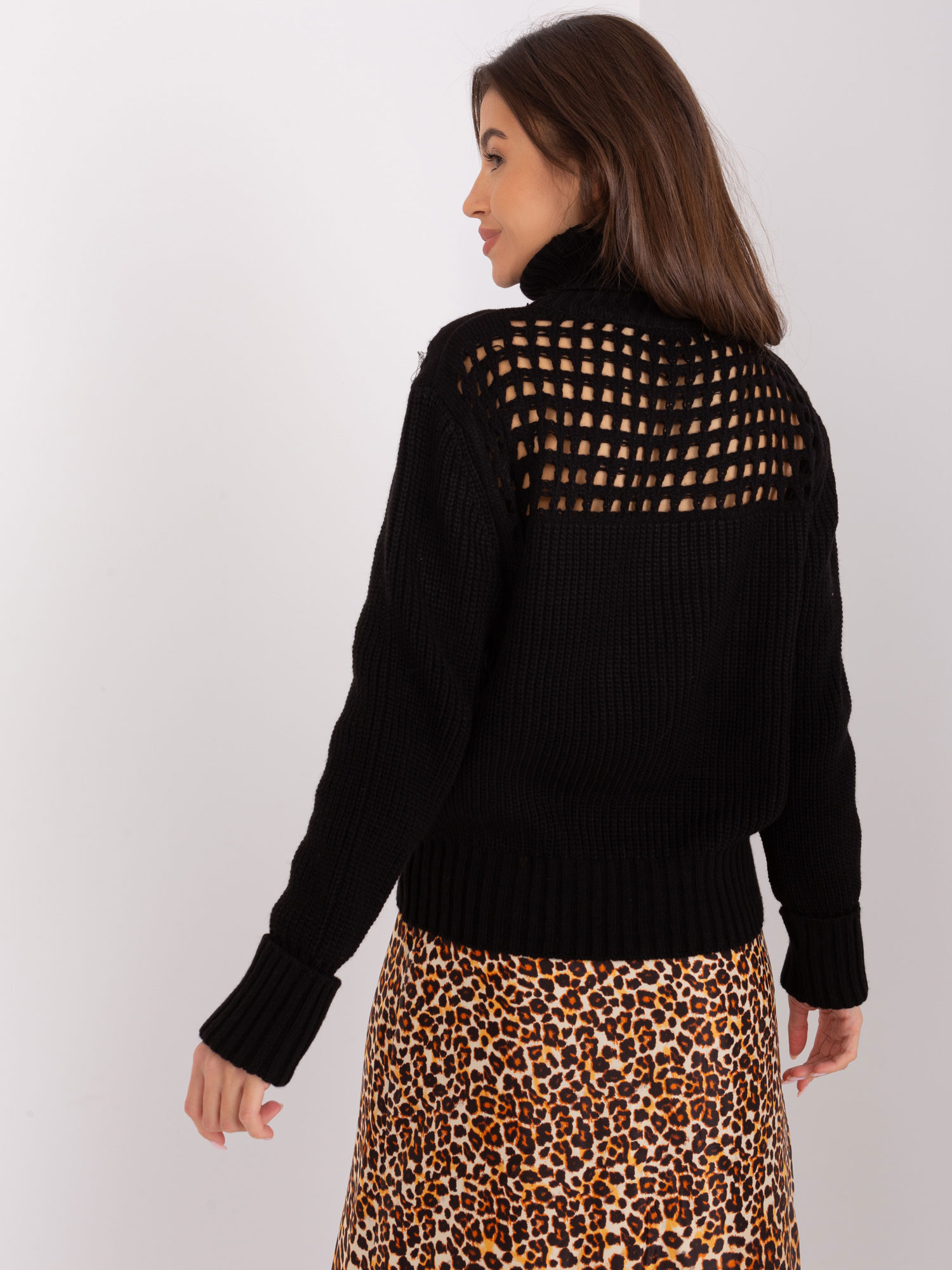 Sweter Czarny - obrazek 5