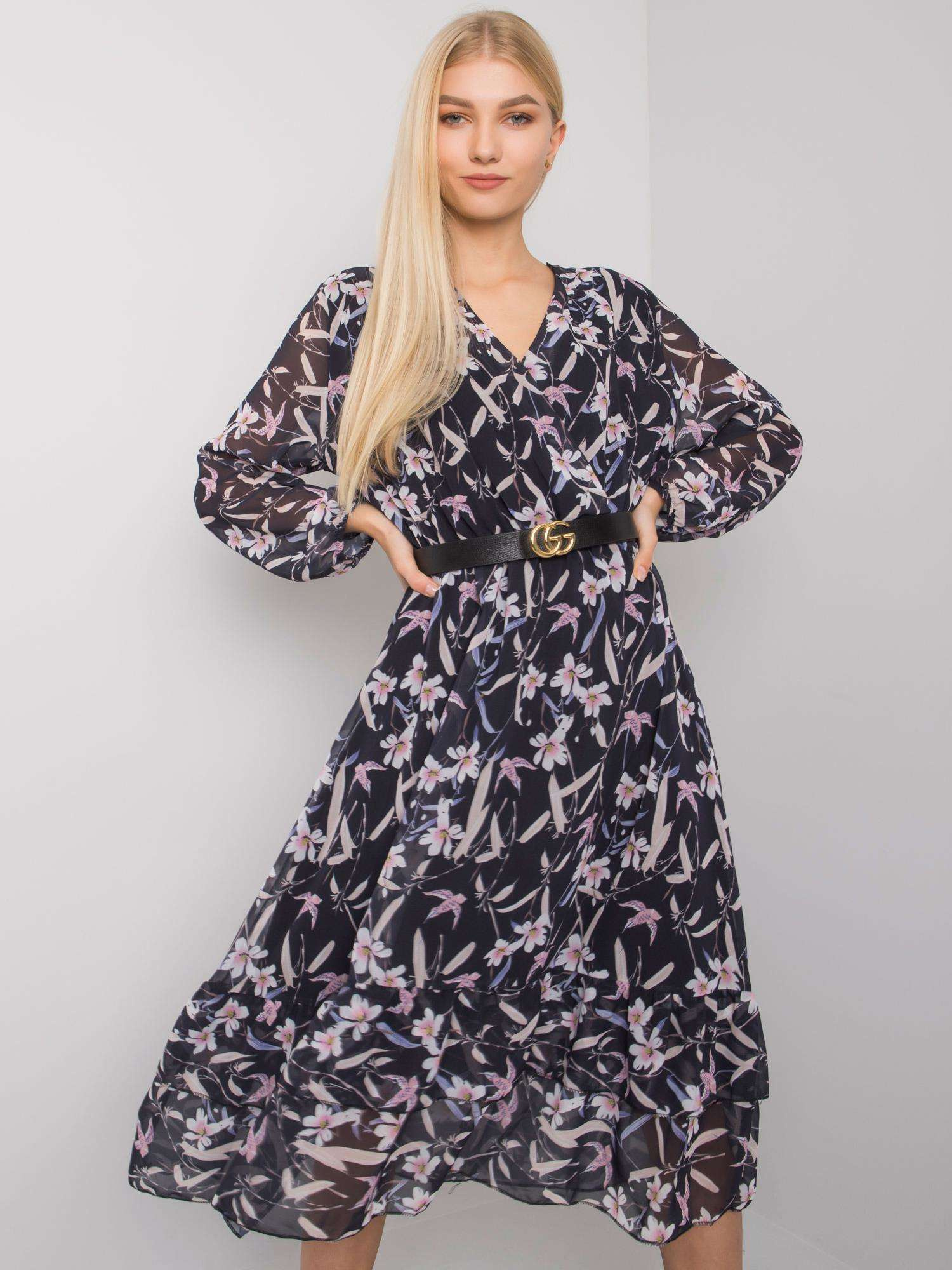 Sukienka Granatowy - obrazek 5