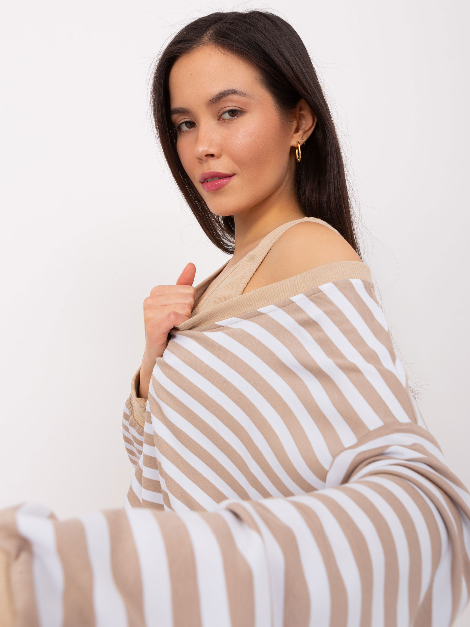 Komplet Biało-beżowy - obrazek 5