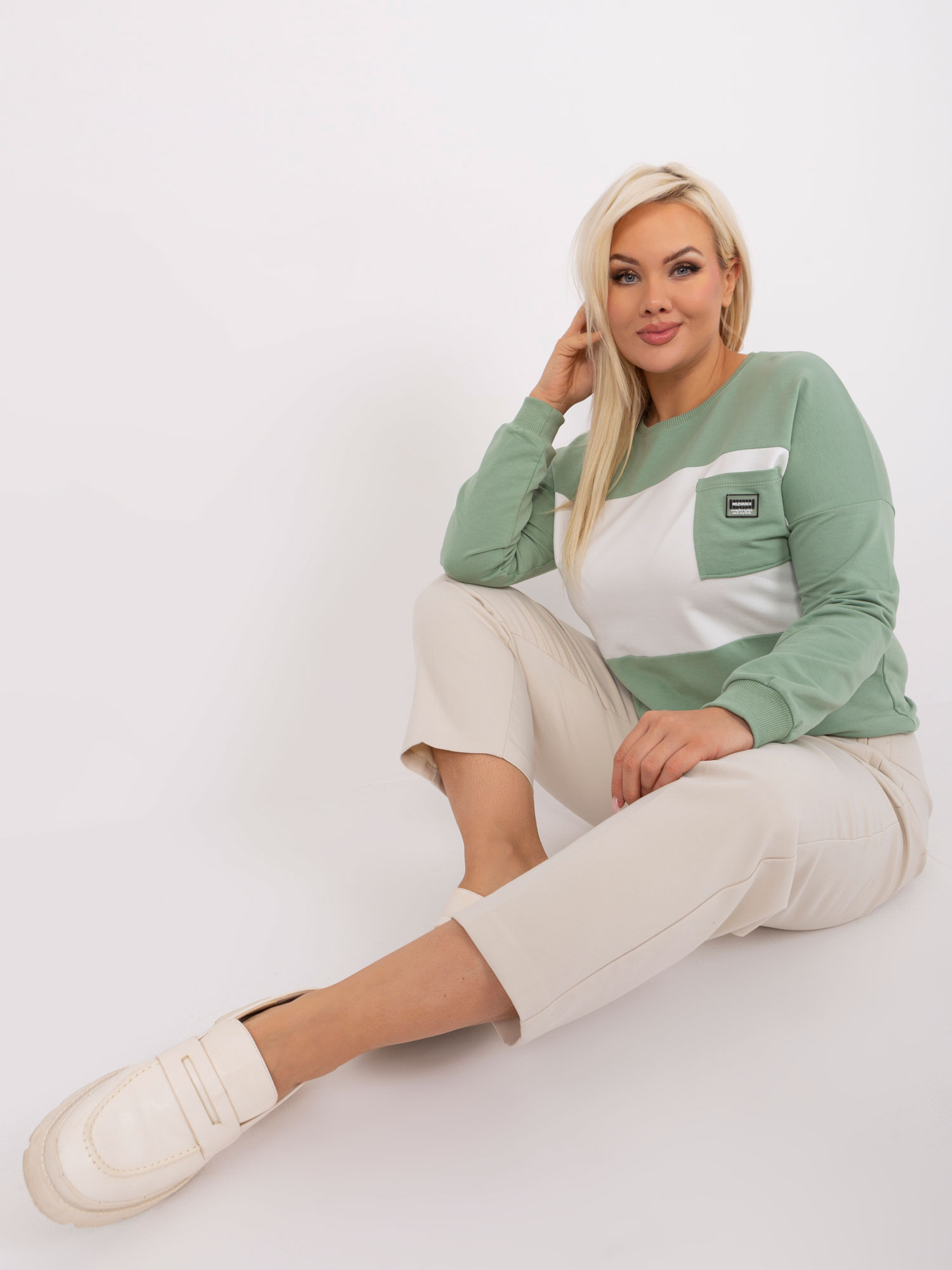 Bluzka Pistacjowy - obrazek 5