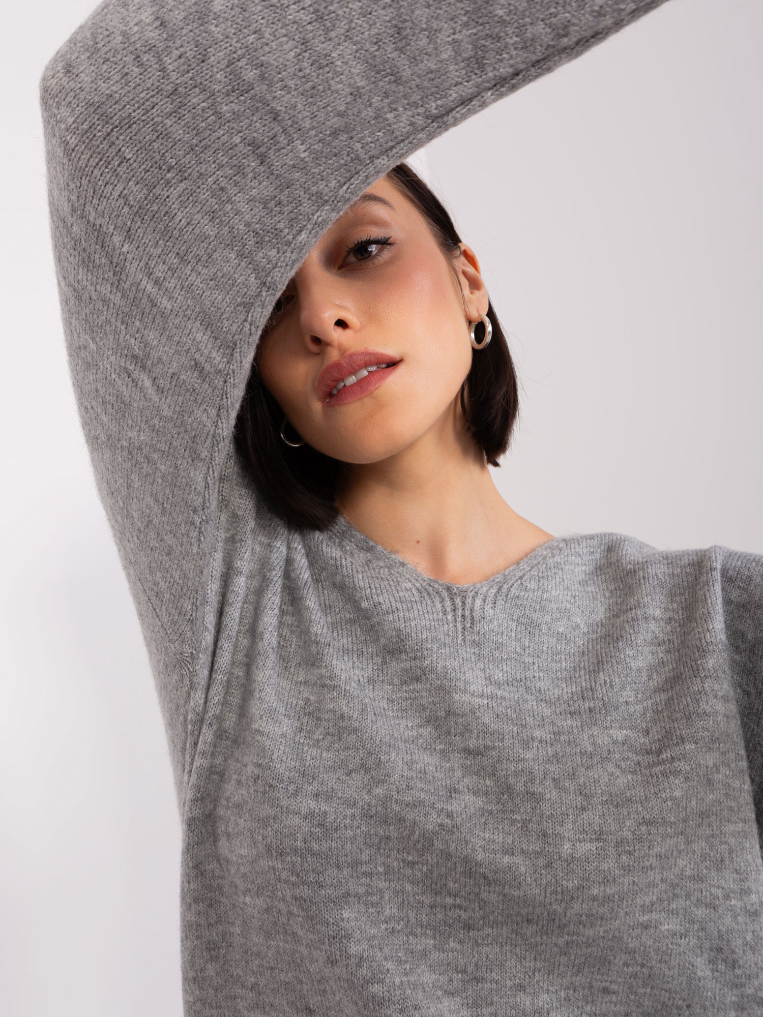 Sweter Szary - obrazek 5