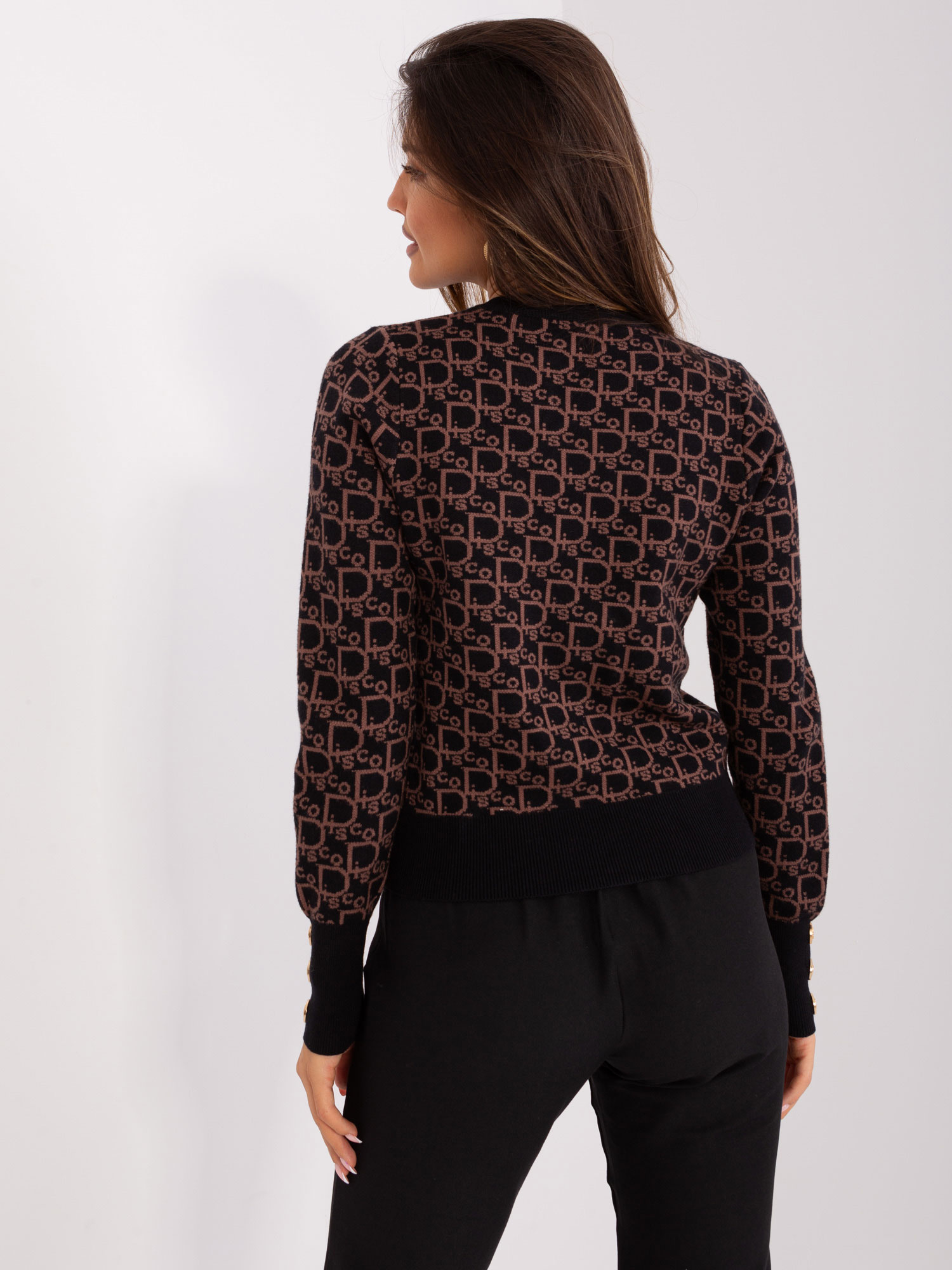 Sweter Czarny - obrazek 5