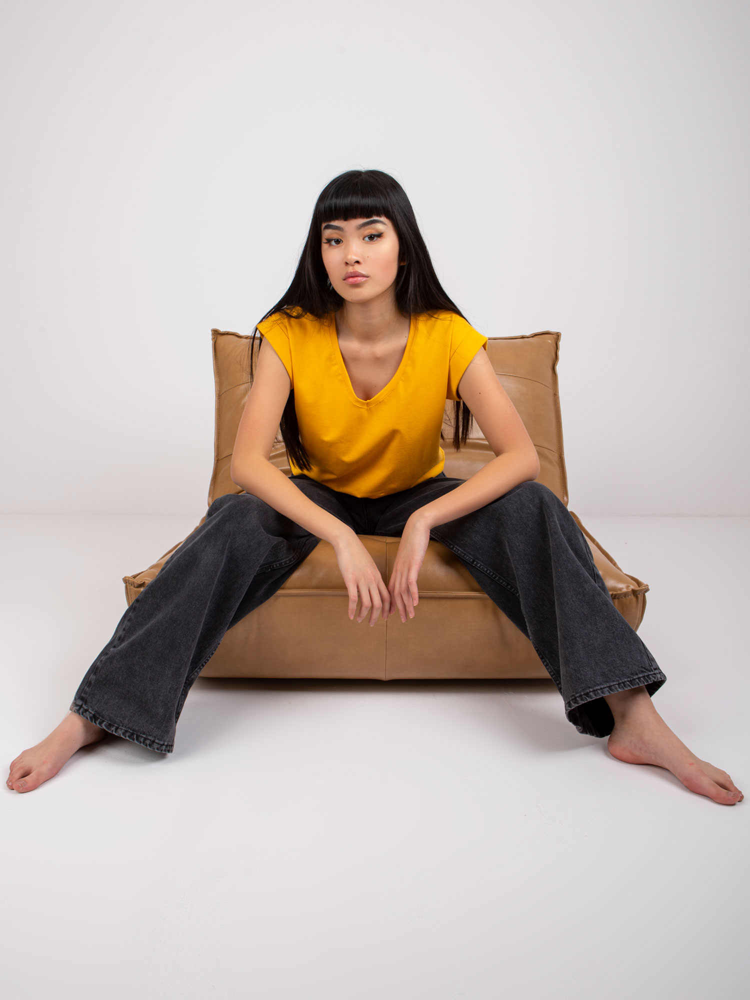 T-shirt Jasny pomarańczowy - obrazek 5