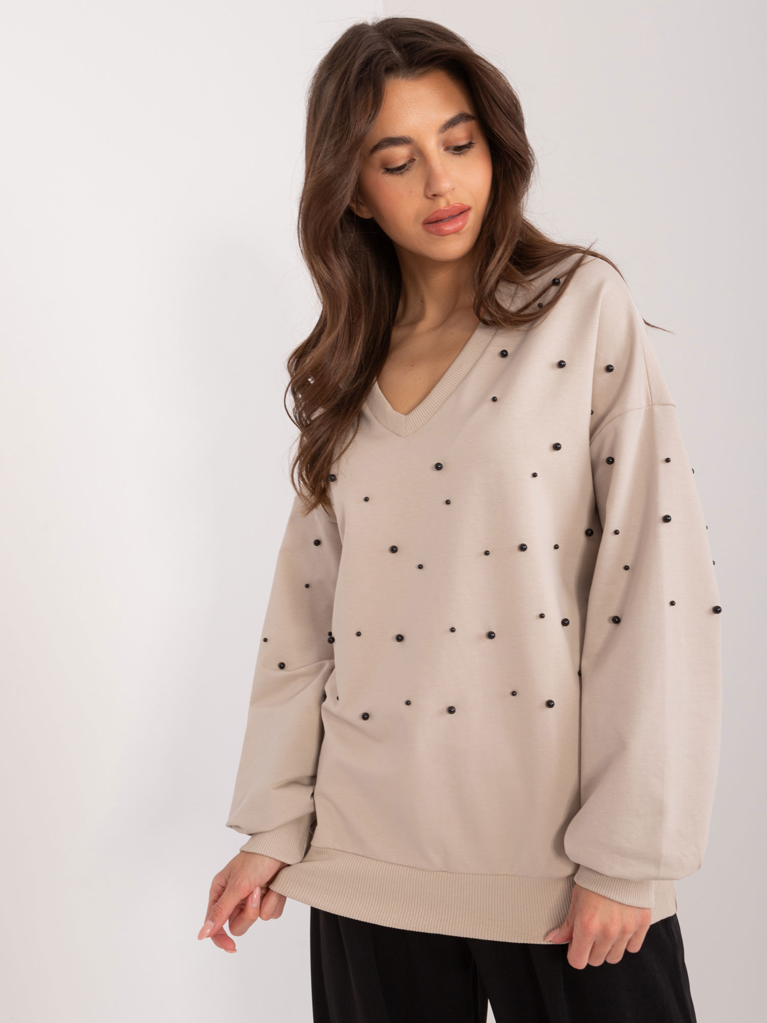 Bluza Ciemny bezowy - obrazek 5