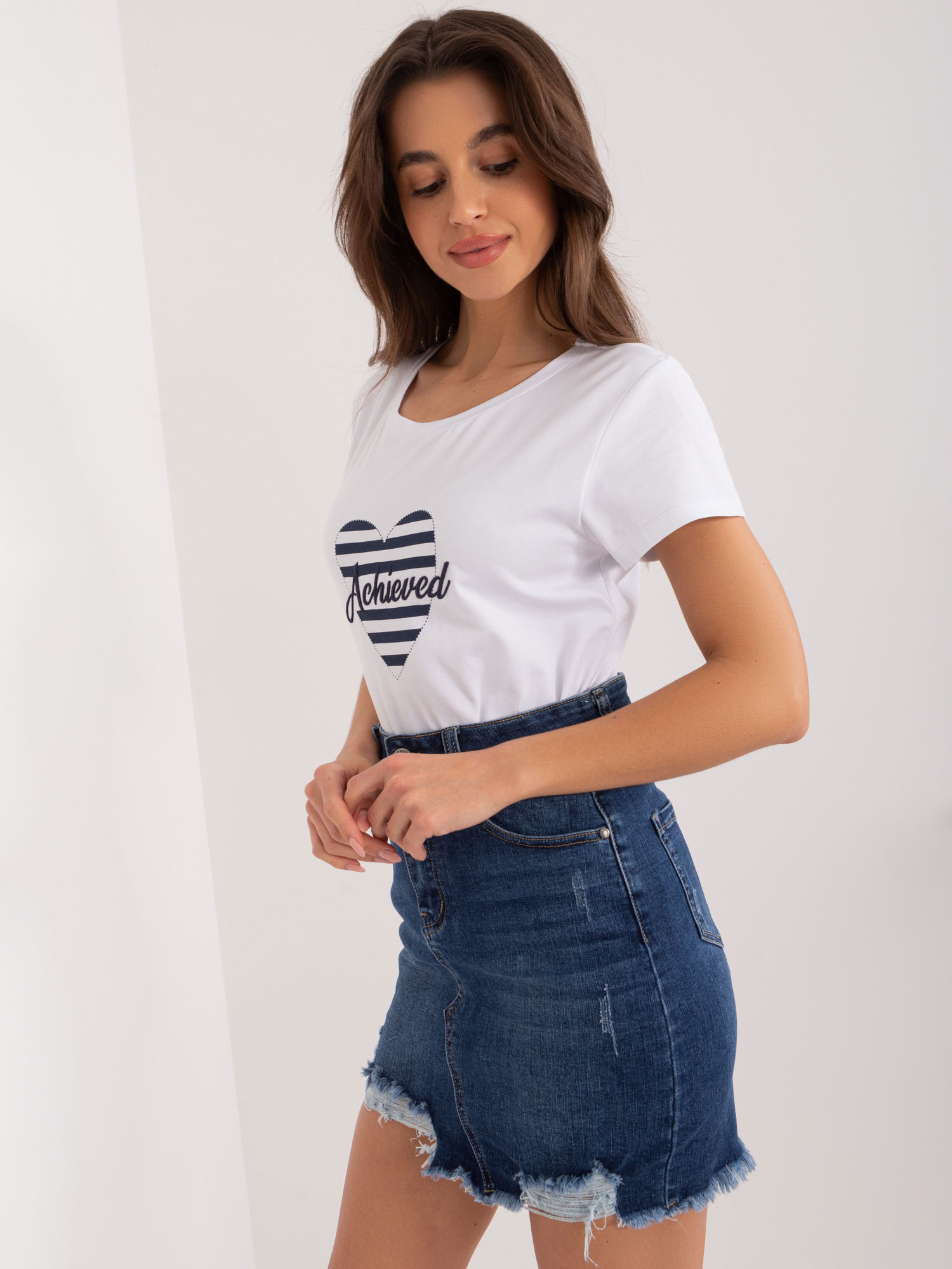 Spódnica Granatowy - obrazek 5