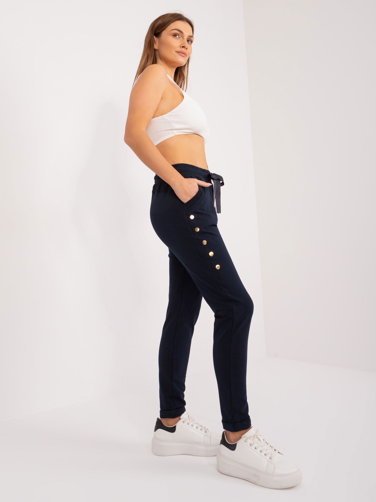 Spodnie dresowe Granatowy - obrazek 5