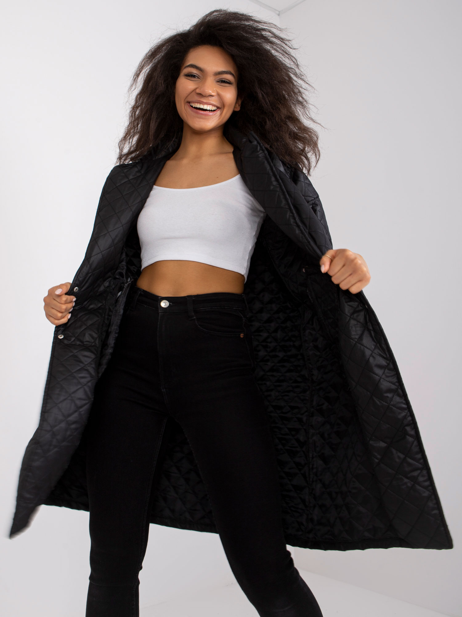 Płaszcz Czarny - obrazek 5