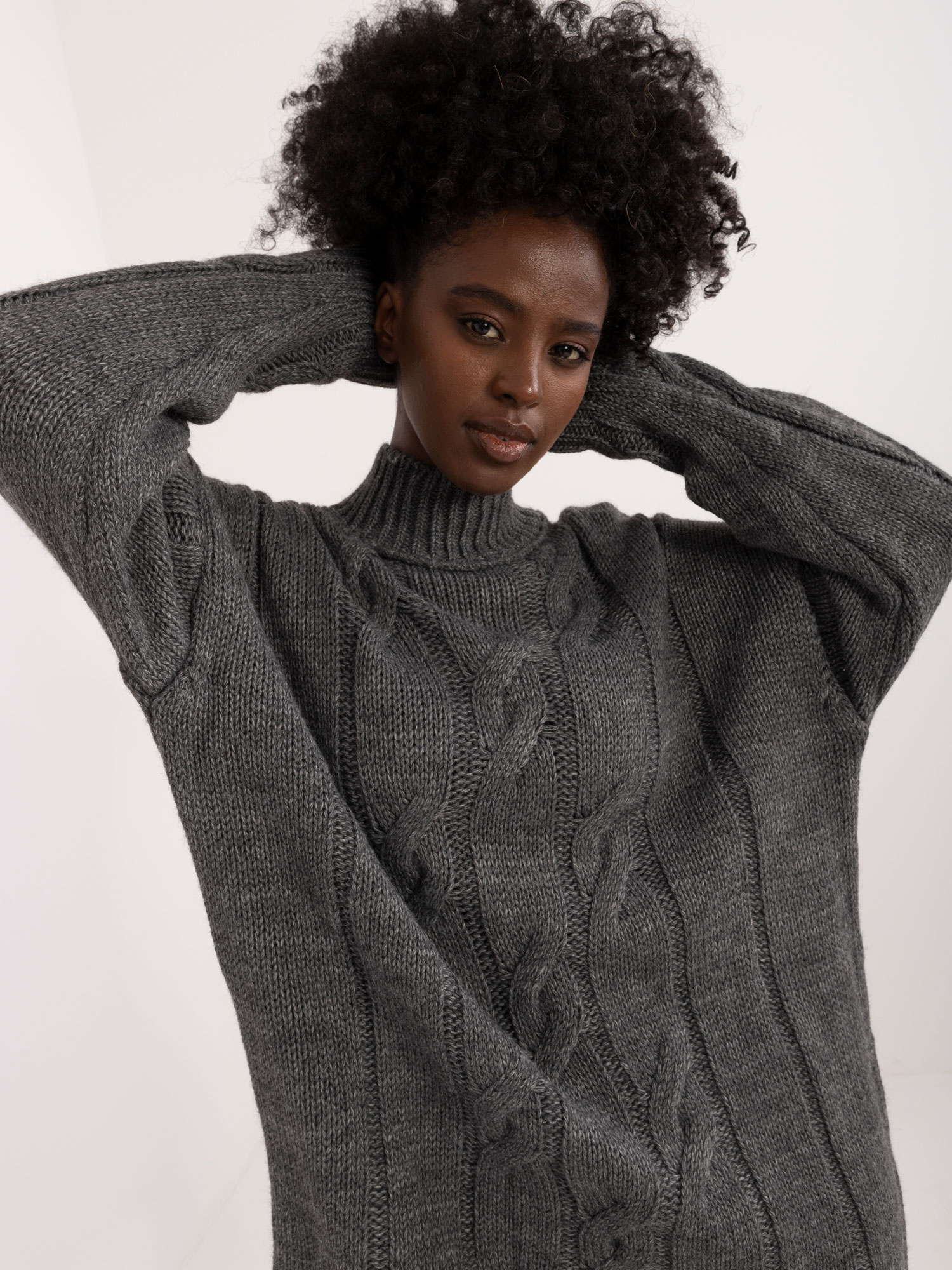 Sukienka Ciemny szary - obrazek 5